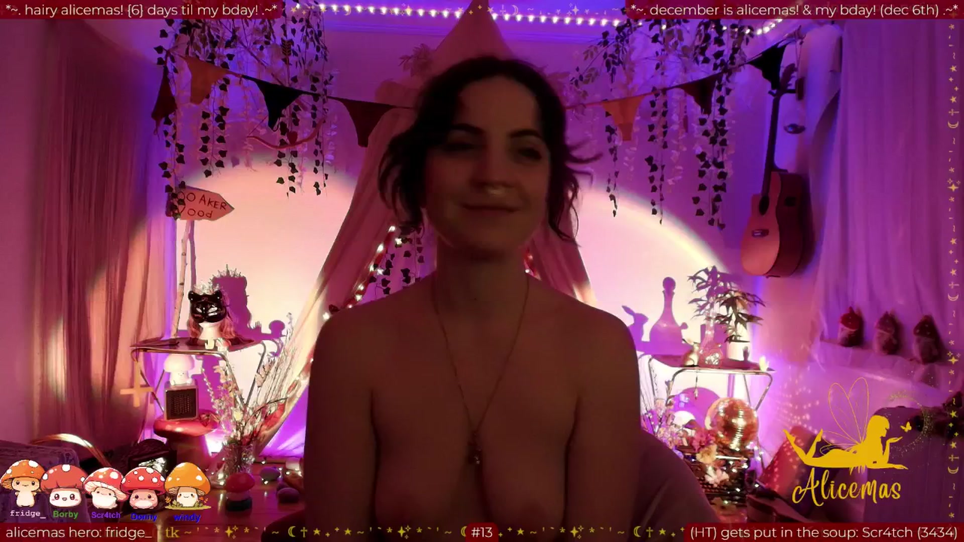 Gallery image thumbnail from aliceisonfire's myfreecams stream on, 12/02/2025, 13:44 image 18 of 20