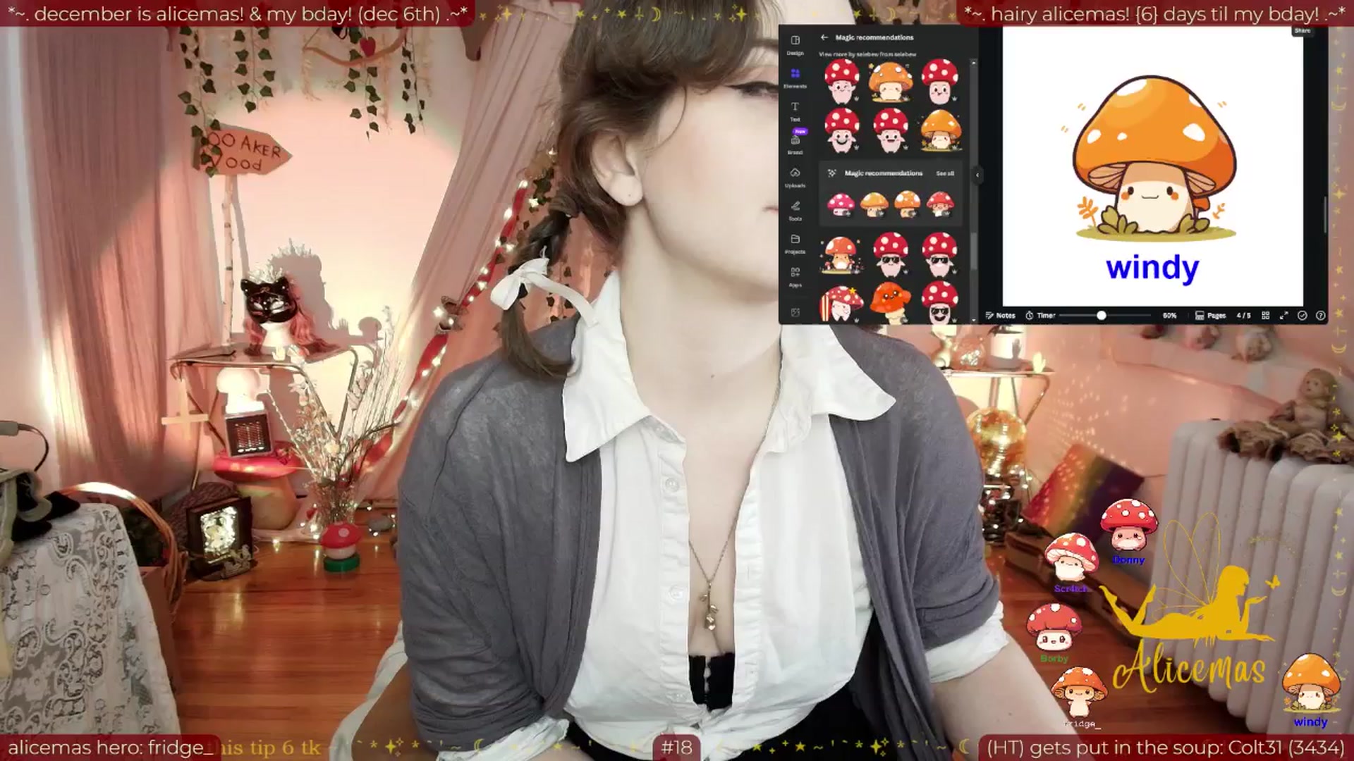 Gallery image thumbnail from aliceisonfire's myfreecams stream on, 12/03/2025, 08:09 image 10 of 20