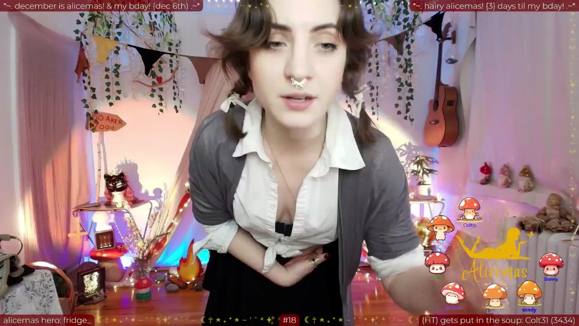 Gallery image thumbnail from aliceisonfire's myfreecams stream on, 12/03/2025, 08:09 image 17 of 20