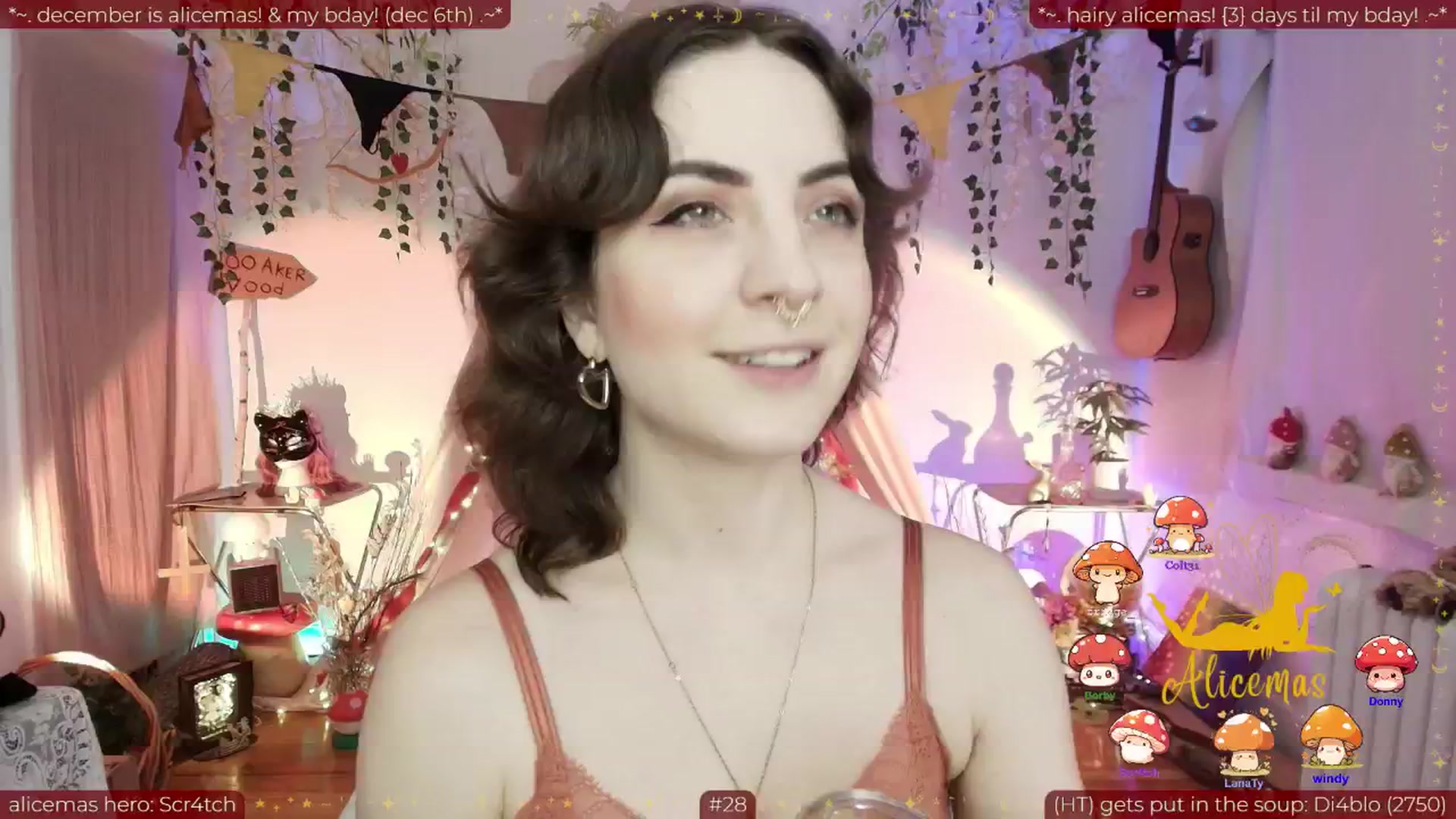 Gallery image thumbnail from aliceisonfire's myfreecams stream on, 12/04/2025, 07:31 image 20 of 20