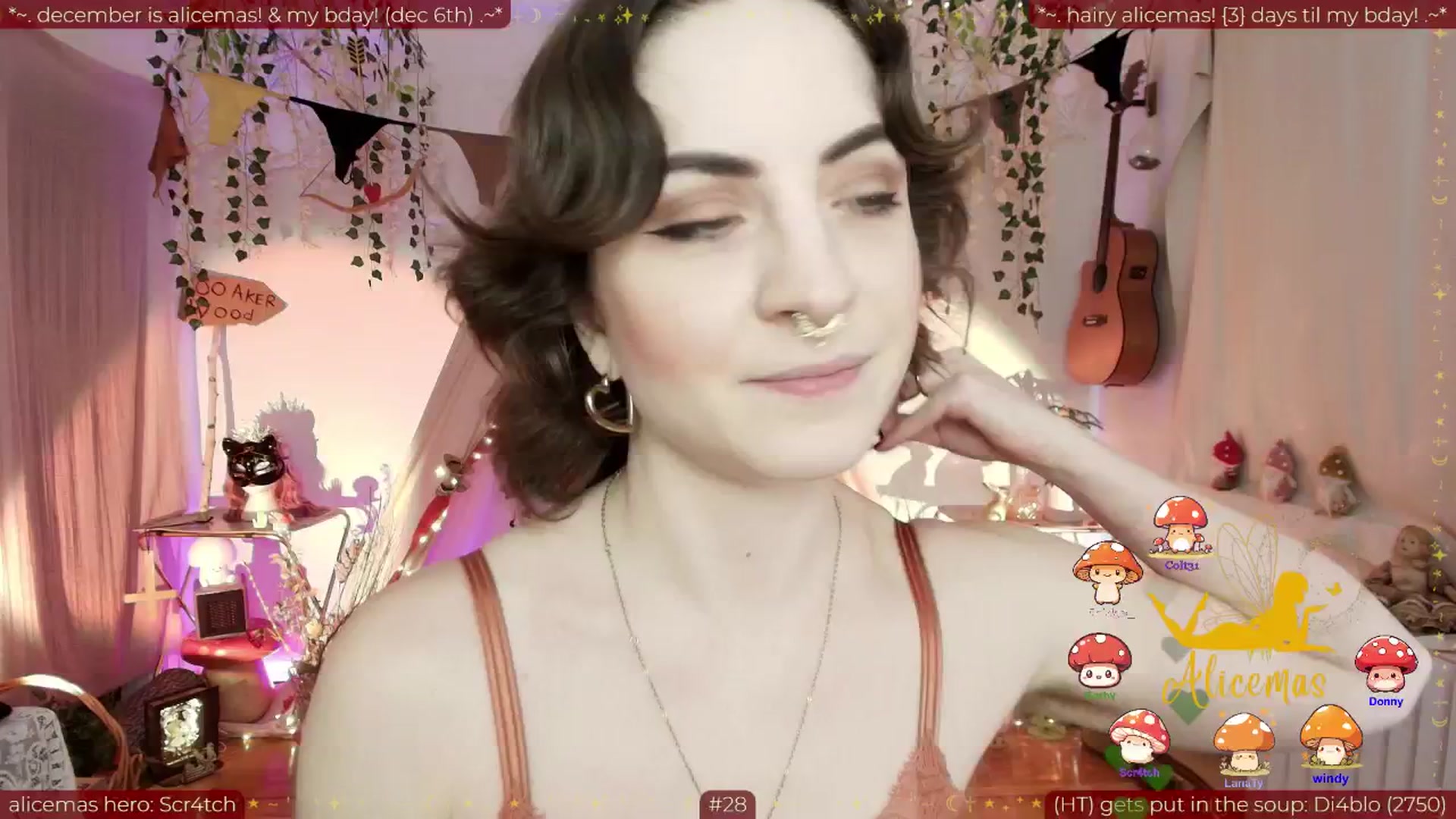 Gallery image thumbnail from aliceisonfire's myfreecams stream on, 12/04/2025, 07:31 image 2 of 20