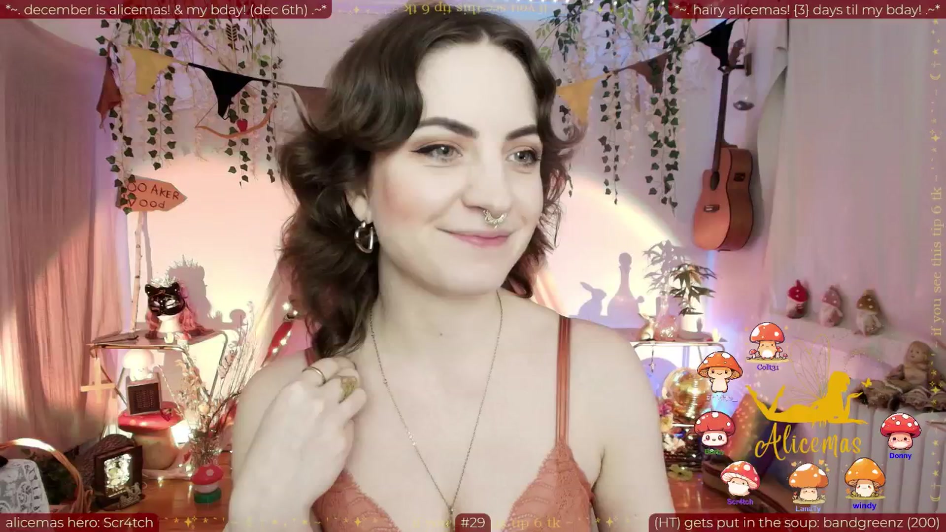 Gallery image thumbnail from aliceisonfire's myfreecams stream on, 12/04/2025, 07:31 image 1 of 20