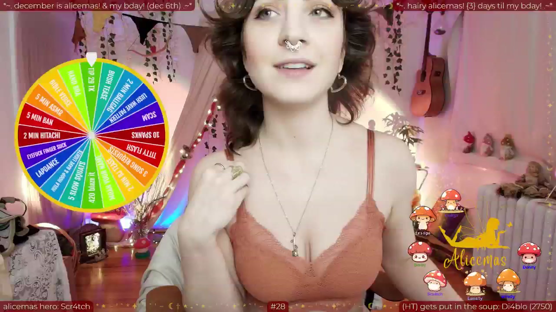 Gallery image thumbnail from aliceisonfire's myfreecams stream on, 12/04/2025, 07:31 image 8 of 20