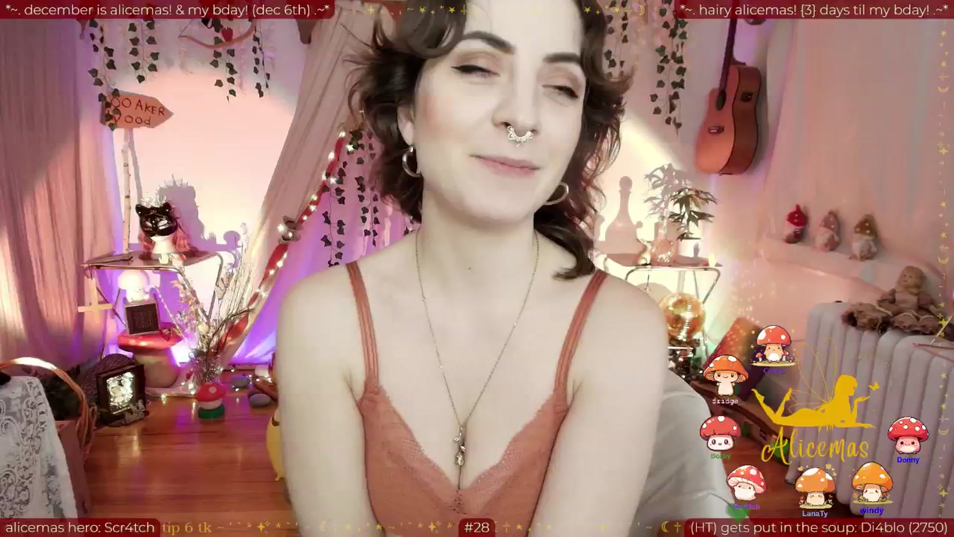 Gallery image thumbnail from aliceisonfire's myfreecams stream on, 12/04/2025, 11:36 image 11 of 20