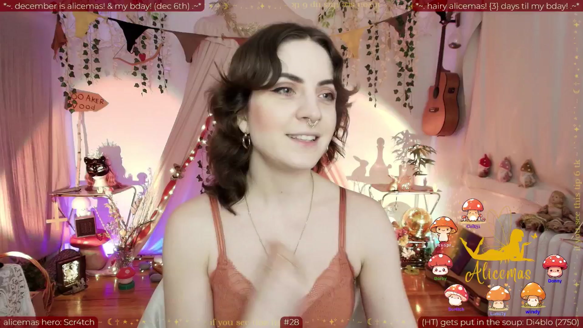Gallery image thumbnail from aliceisonfire's myfreecams stream on, 12/04/2025, 11:36 image 4 of 20