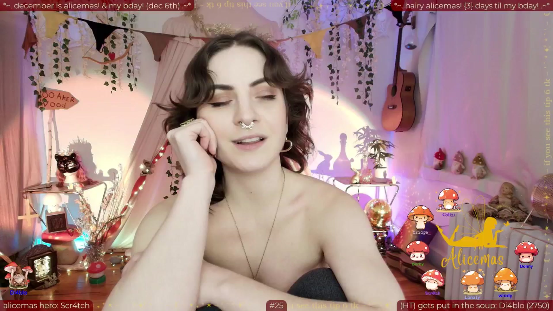 Gallery image thumbnail from aliceisonfire's myfreecams stream on, 12/04/2025, 11:36 image 16 of 20