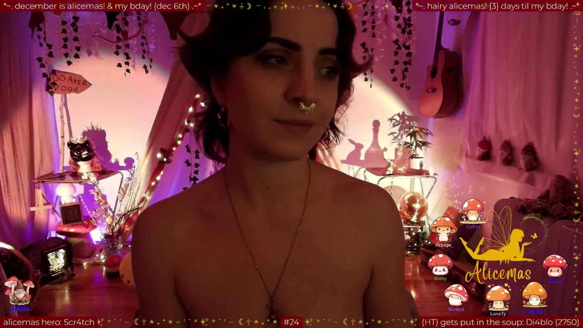 Gallery image thumbnail from aliceisonfire's myfreecams stream on, 12/04/2025, 12:06 image 10 of 20