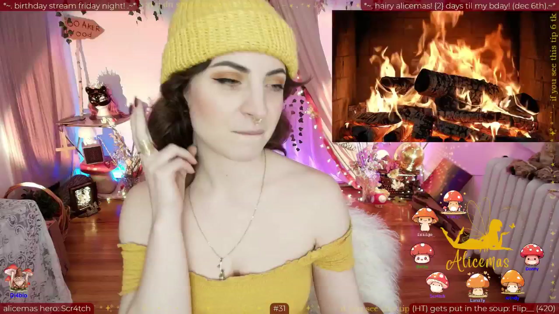 Gallery image thumbnail from aliceisonfire's myfreecams stream on, 12/05/2025, 09:55 image 14 of 20