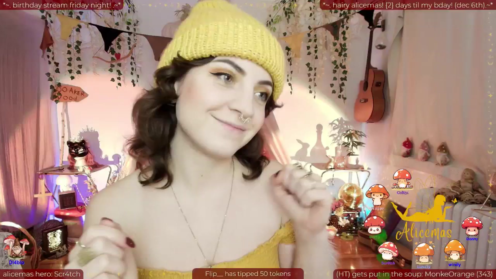 Gallery image thumbnail from aliceisonfire's myfreecams stream on, 12/05/2025, 09:55 image 2 of 20