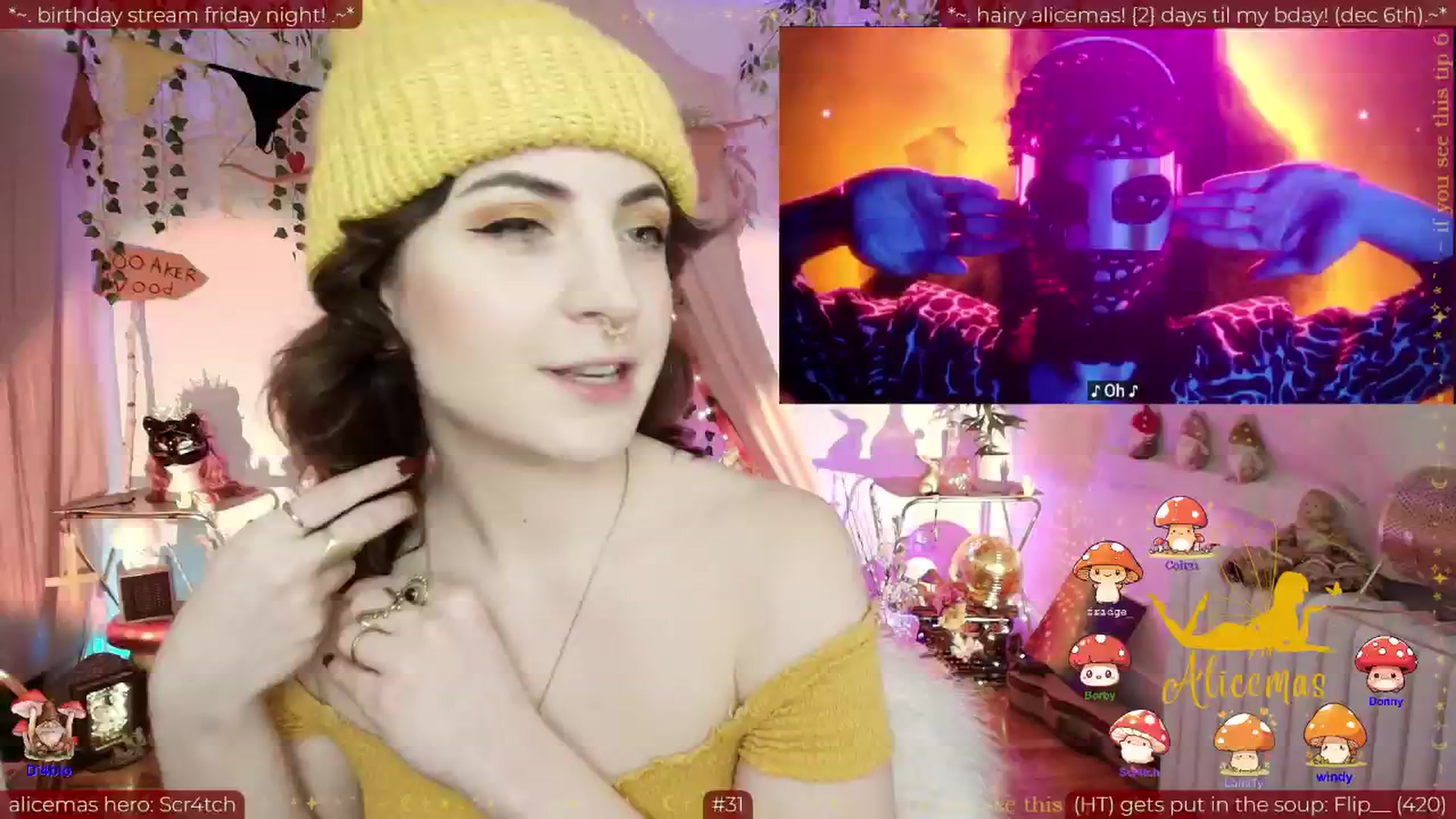 Gallery image thumbnail from aliceisonfire's myfreecams stream on, 12/05/2025, 09:55 image 6 of 20