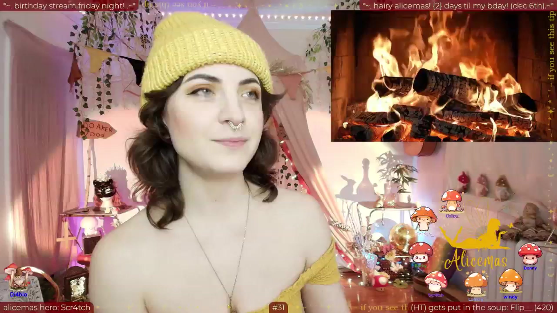 Gallery image thumbnail from aliceisonfire's myfreecams stream on, 12/05/2025, 09:55 image 10 of 20