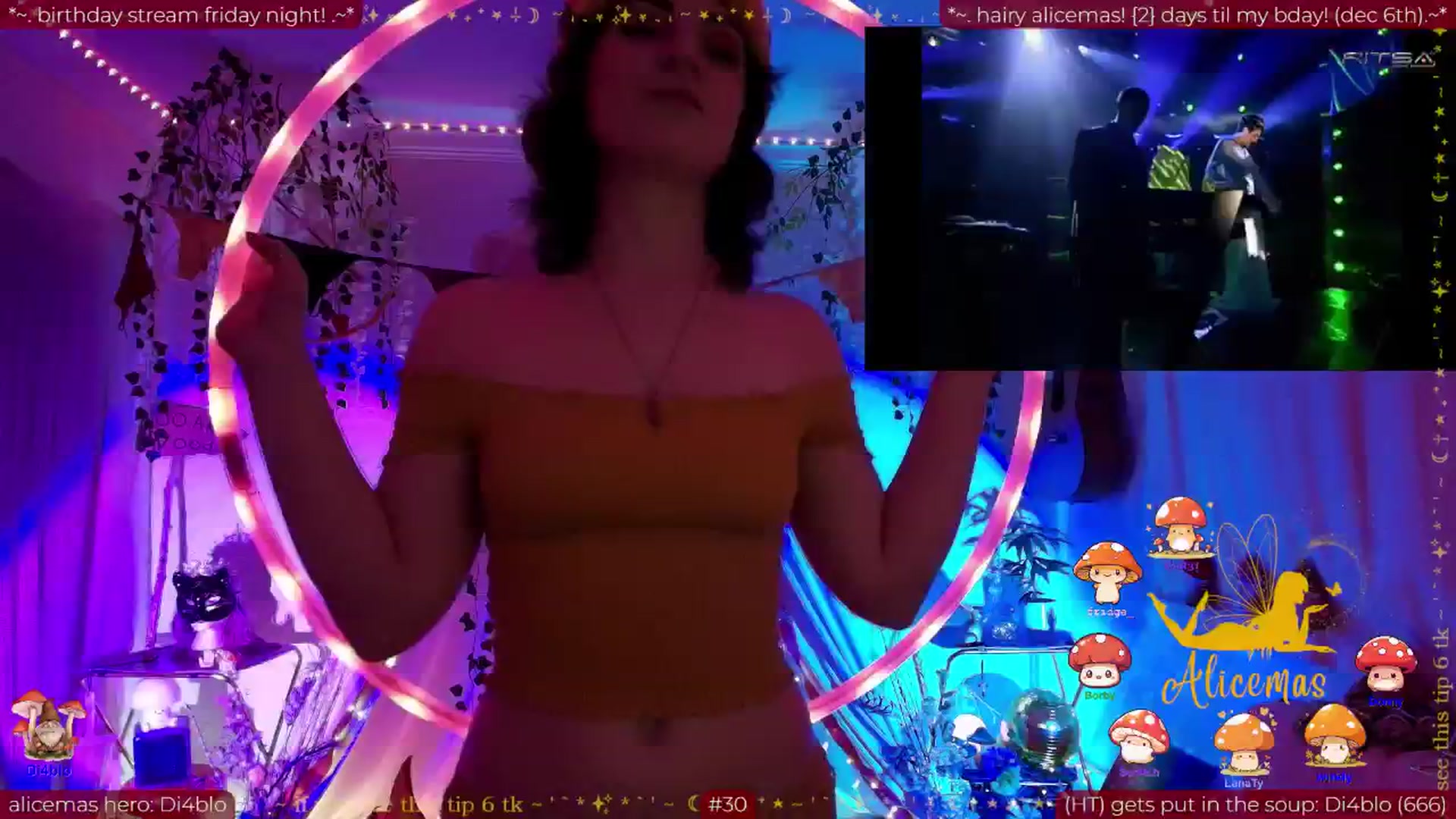 Gallery image thumbnail from aliceisonfire's myfreecams stream on, 12/05/2025, 09:55 image 20 of 20