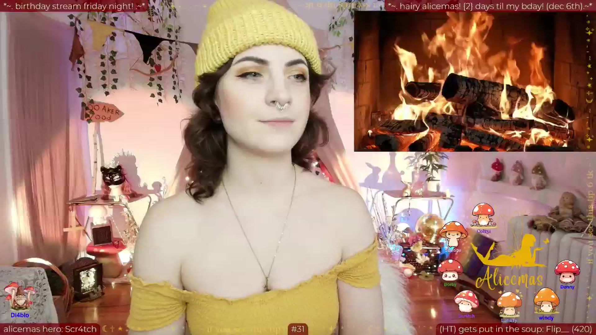 Gallery image thumbnail from aliceisonfire's myfreecams stream on, 12/05/2025, 09:55 image 11 of 20