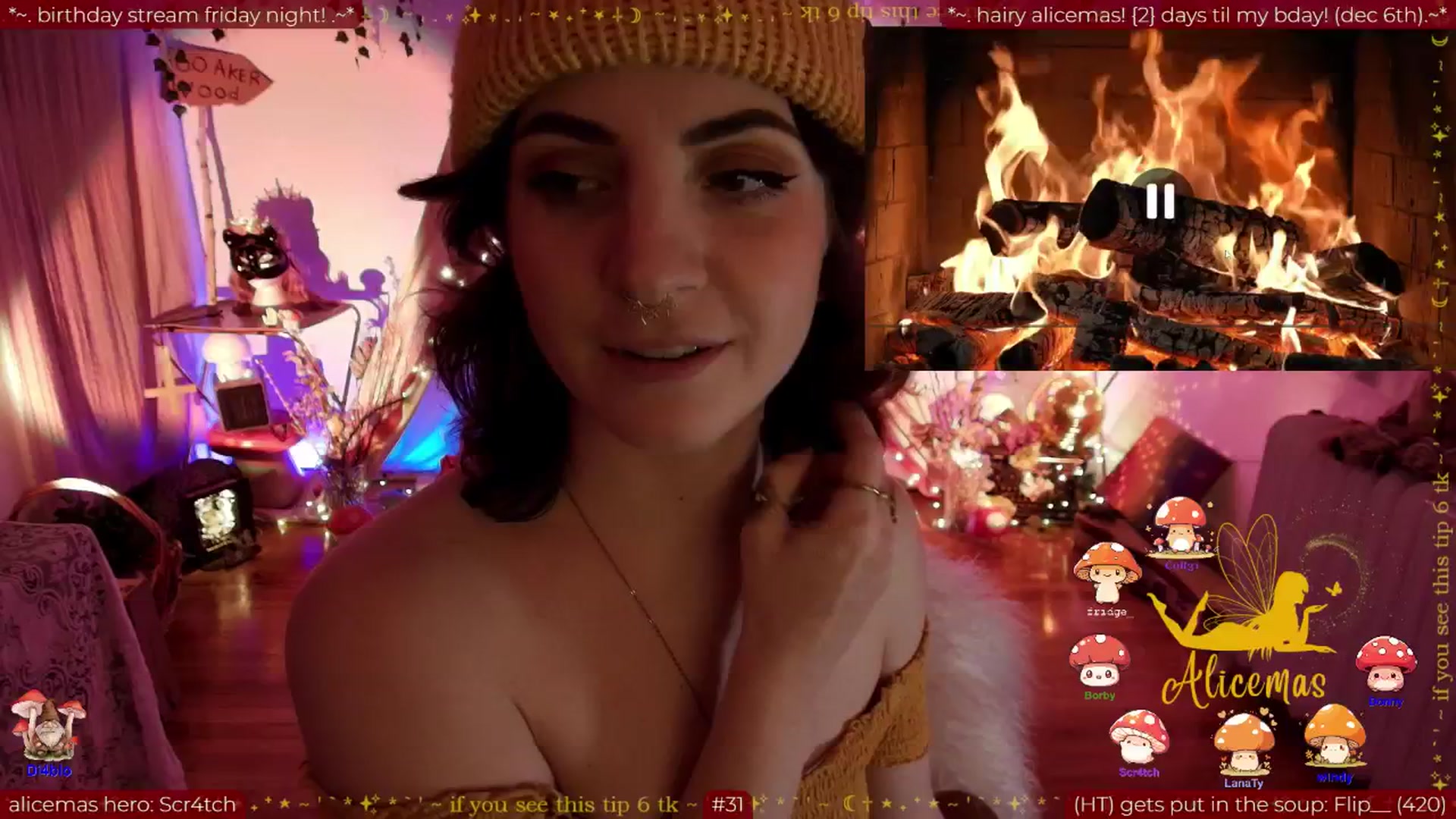 Gallery image thumbnail from aliceisonfire's myfreecams stream on, 12/05/2025, 09:55 image 15 of 20