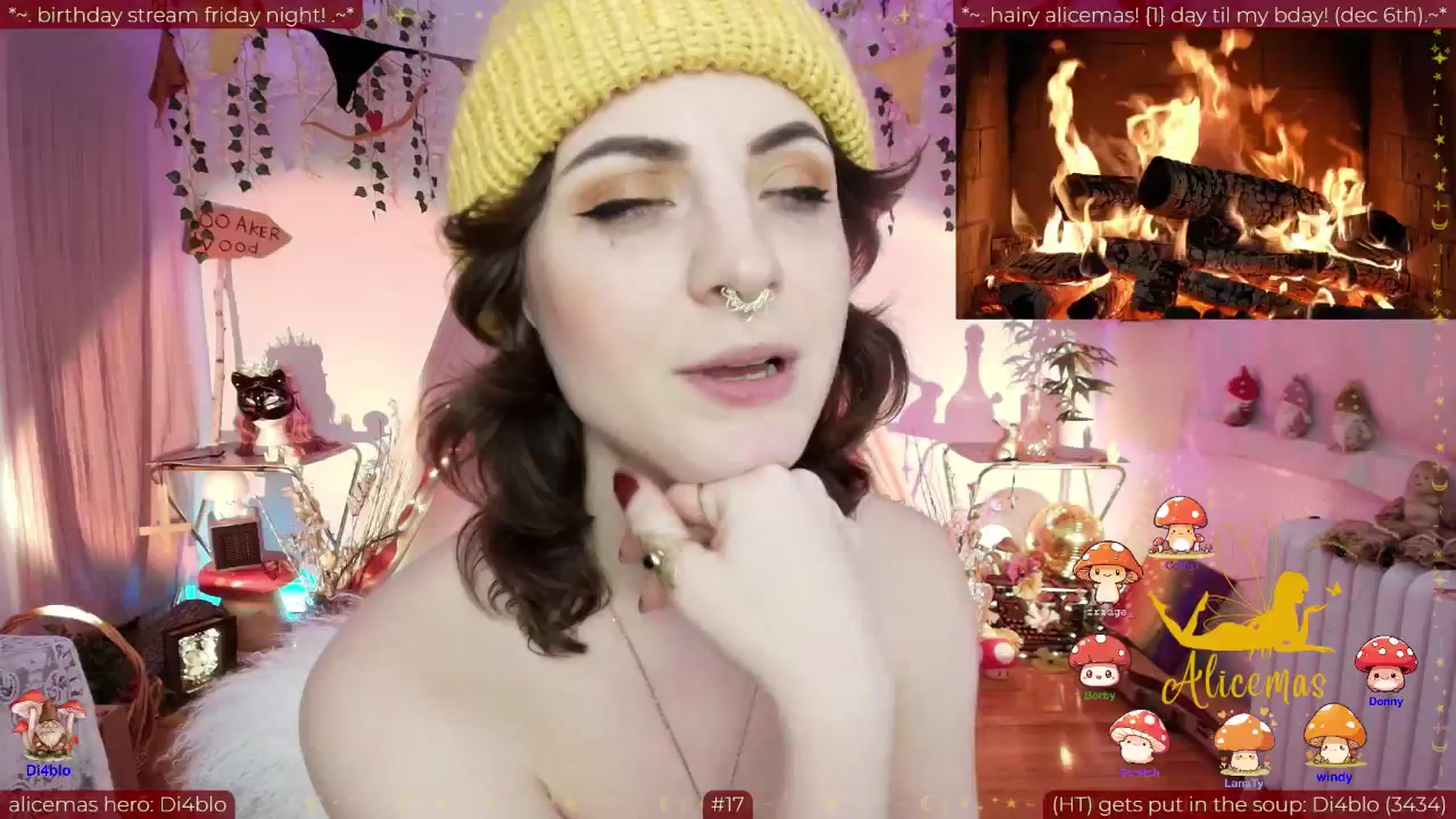 Gallery image thumbnail from aliceisonfire's myfreecams stream on, 12/05/2025, 15:30 image 16 of 20