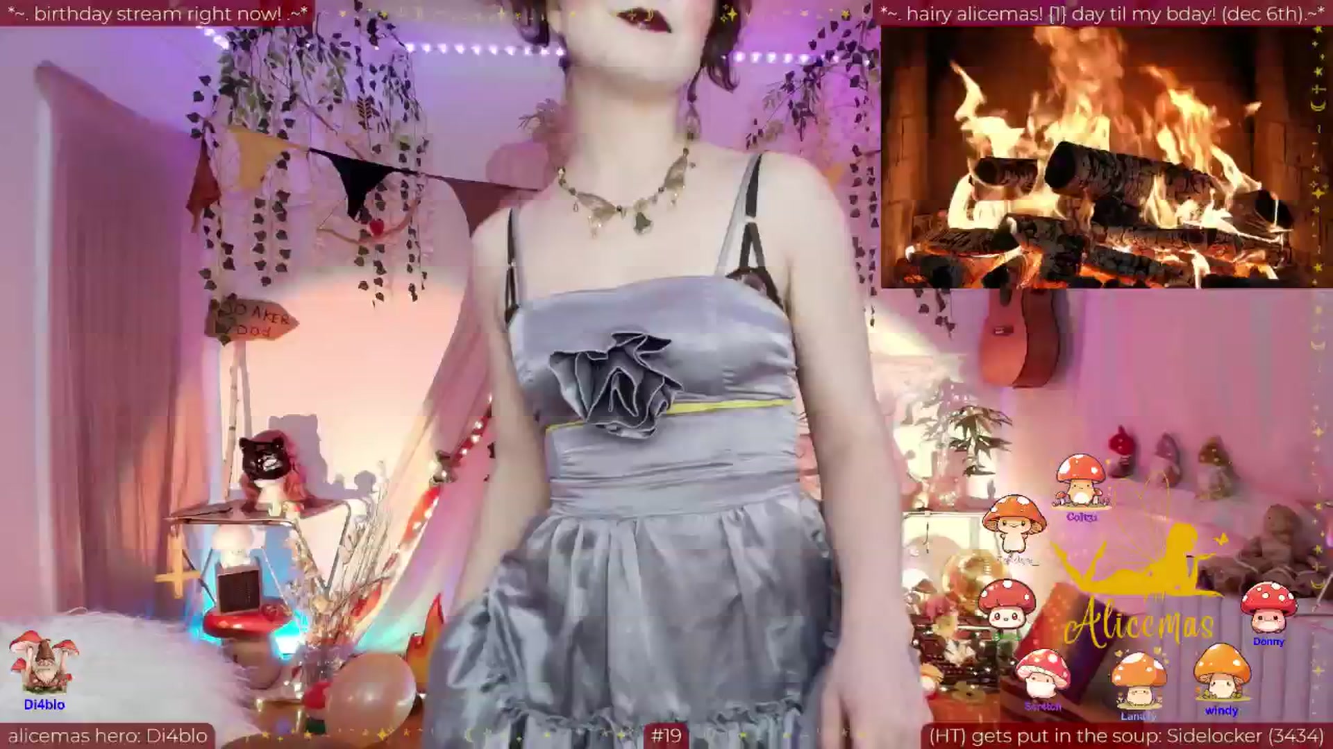 Gallery image thumbnail from aliceisonfire's myfreecams stream on, 12/06/2025, 10:36 image 1 of 20