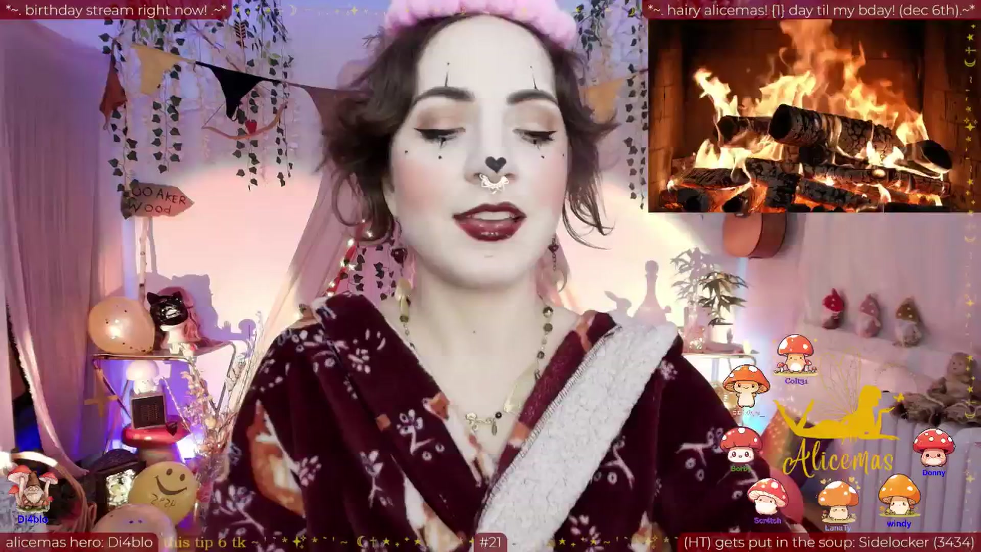 Gallery image thumbnail from aliceisonfire's myfreecams stream on, 12/06/2025, 10:36 image 7 of 20