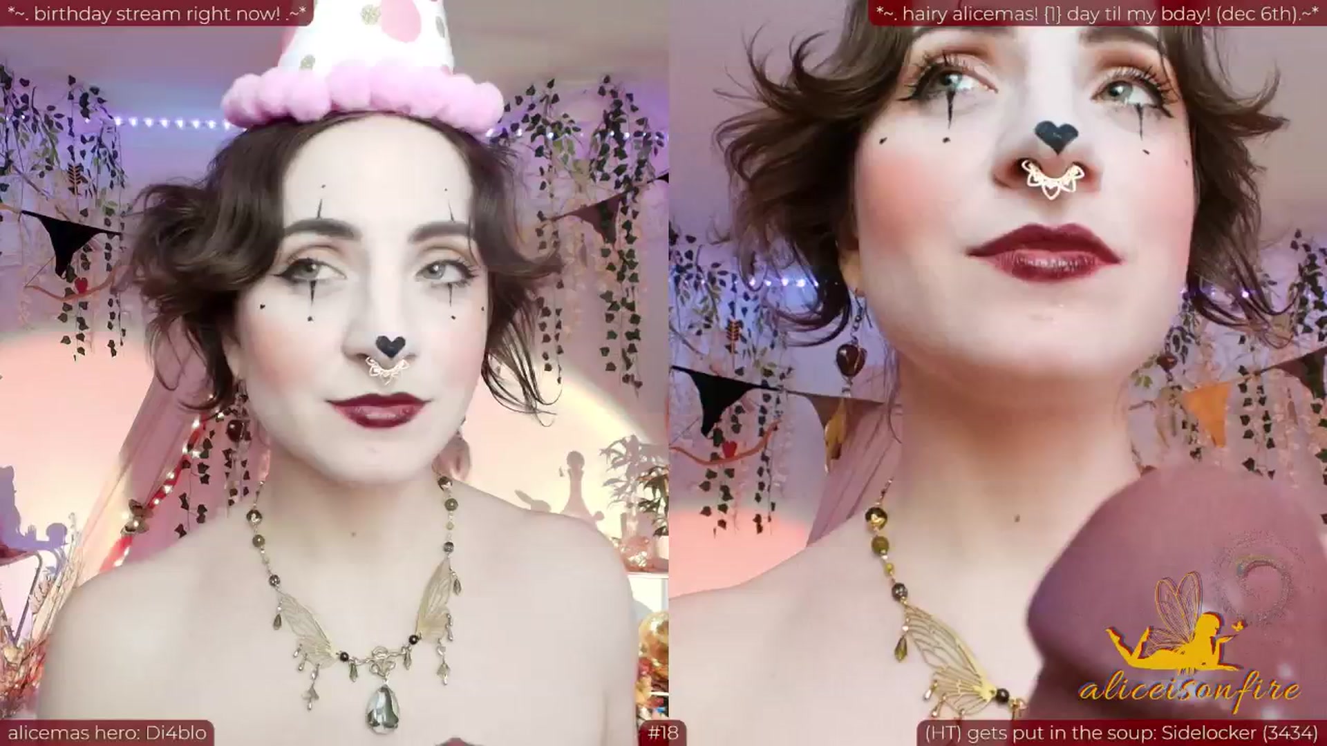 Gallery image thumbnail from aliceisonfire's myfreecams stream on, 12/06/2025, 10:36 image 16 of 20