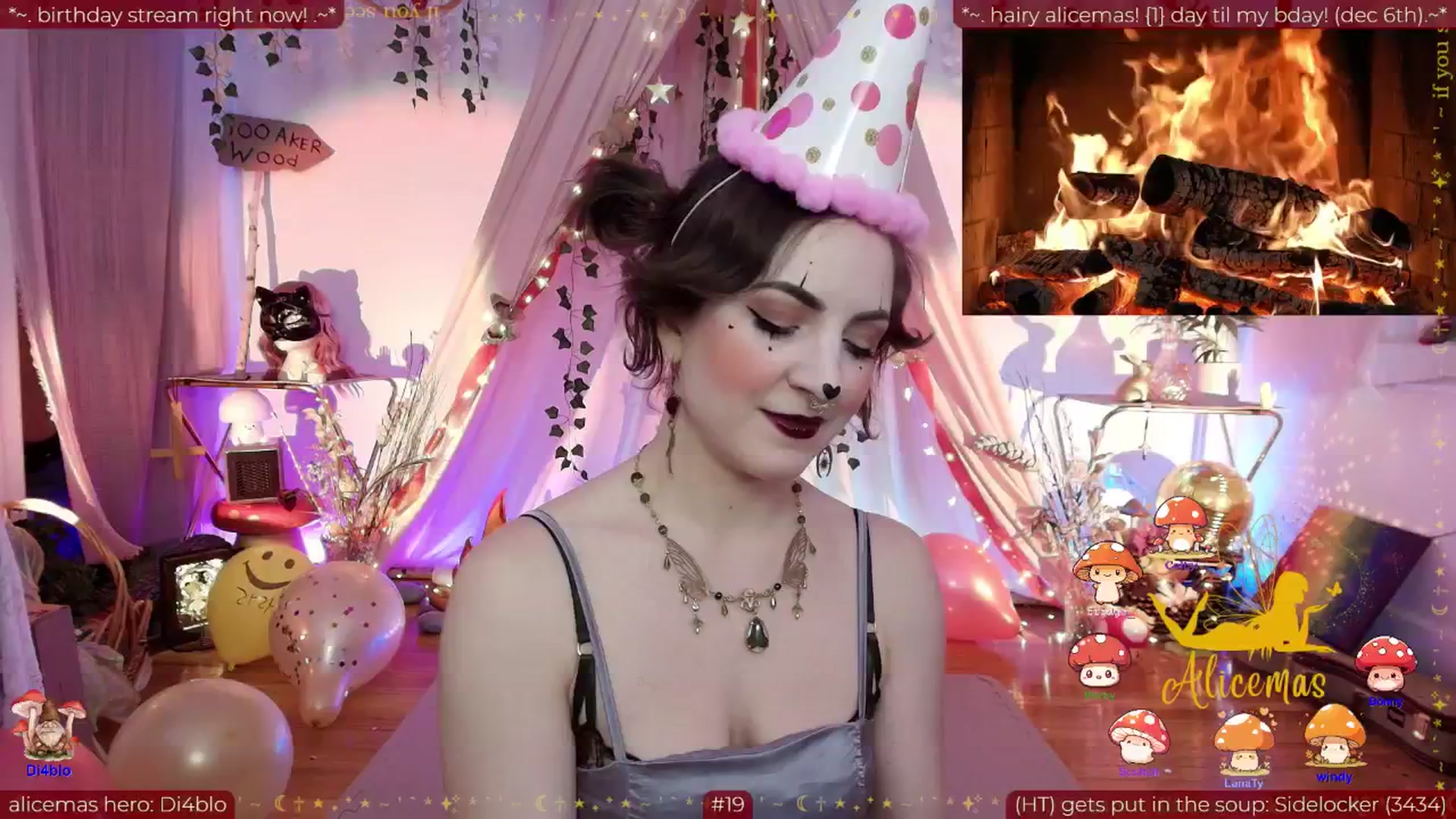 Gallery image thumbnail from aliceisonfire's myfreecams stream on, 12/06/2025, 10:36 image 3 of 20