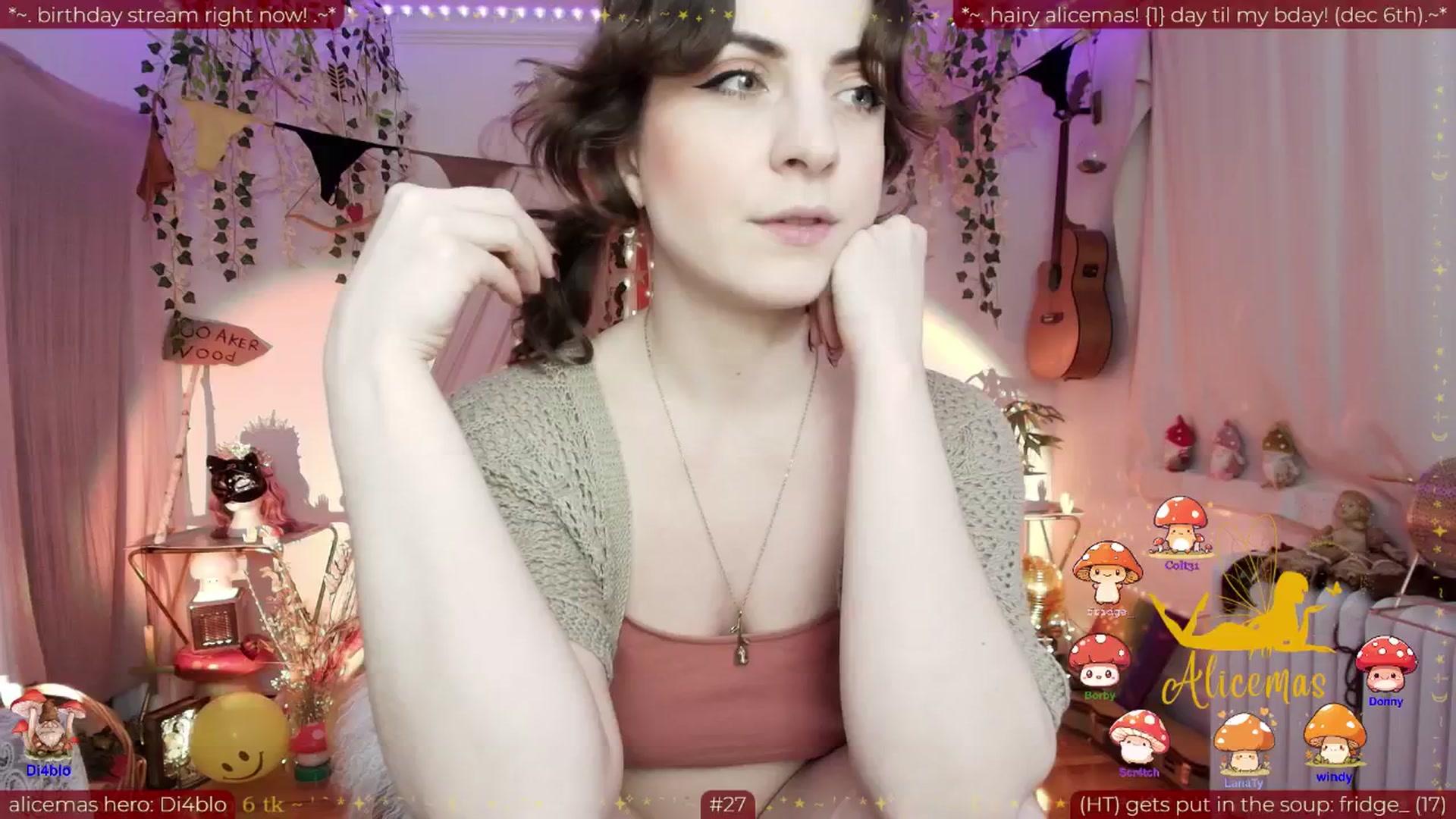 Gallery image thumbnail from aliceisonfire's myfreecams stream on, 12/09/2025, 06:31 image 9 of 20