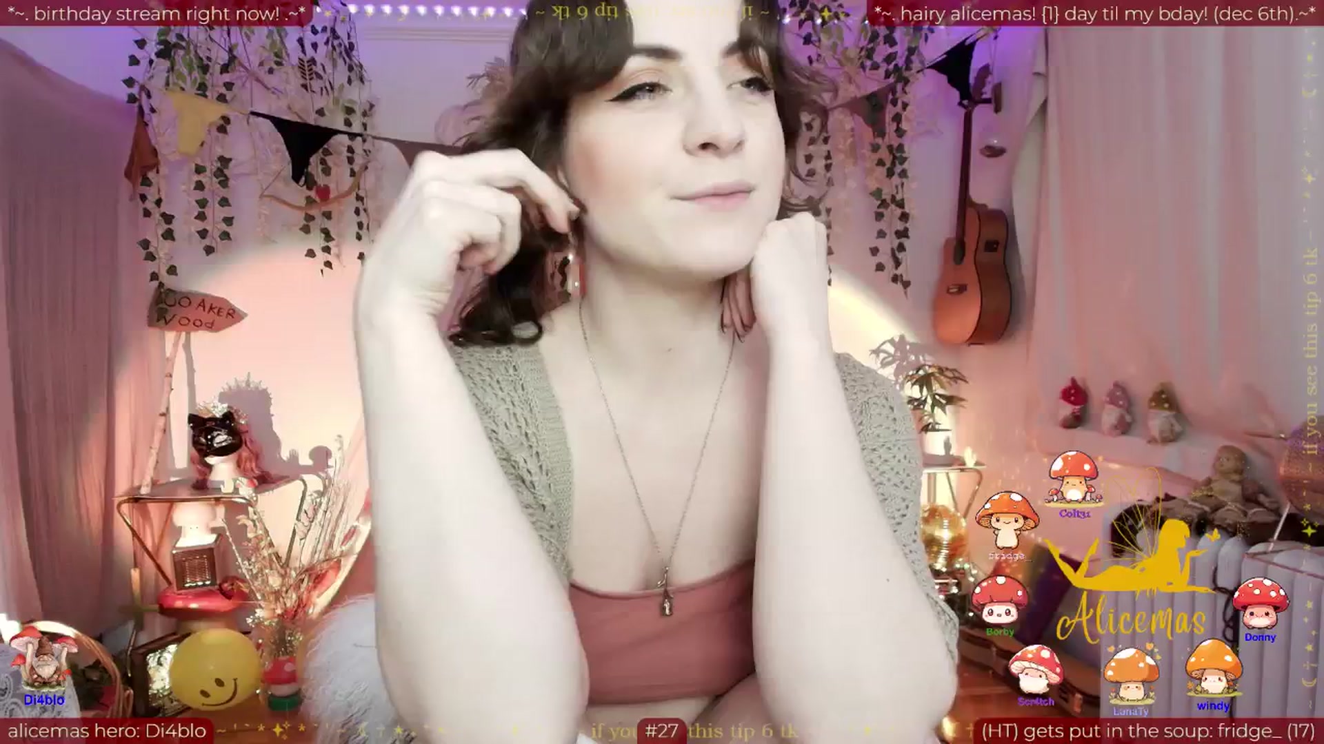 Gallery image thumbnail from aliceisonfire's myfreecams stream on, 12/09/2025, 06:31 image 10 of 20