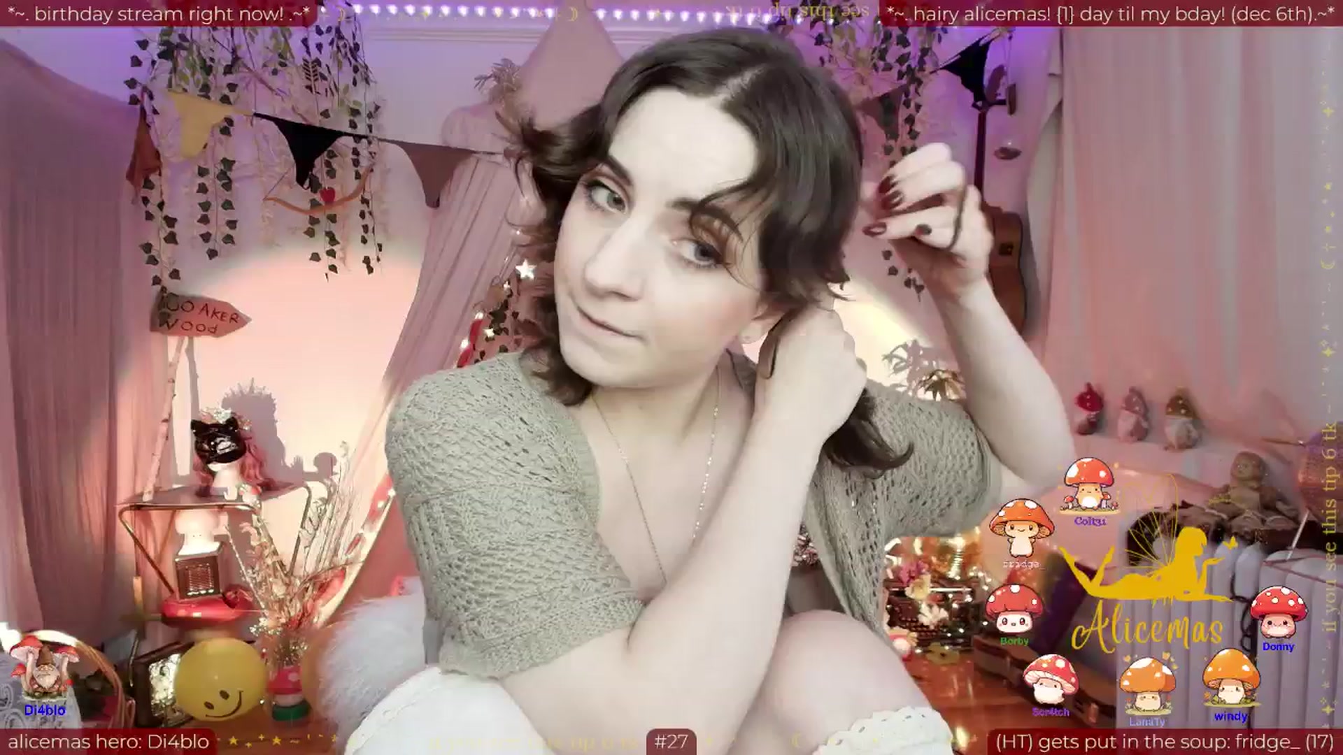 Gallery image thumbnail from aliceisonfire's myfreecams stream on, 12/09/2025, 06:31 image 4 of 20