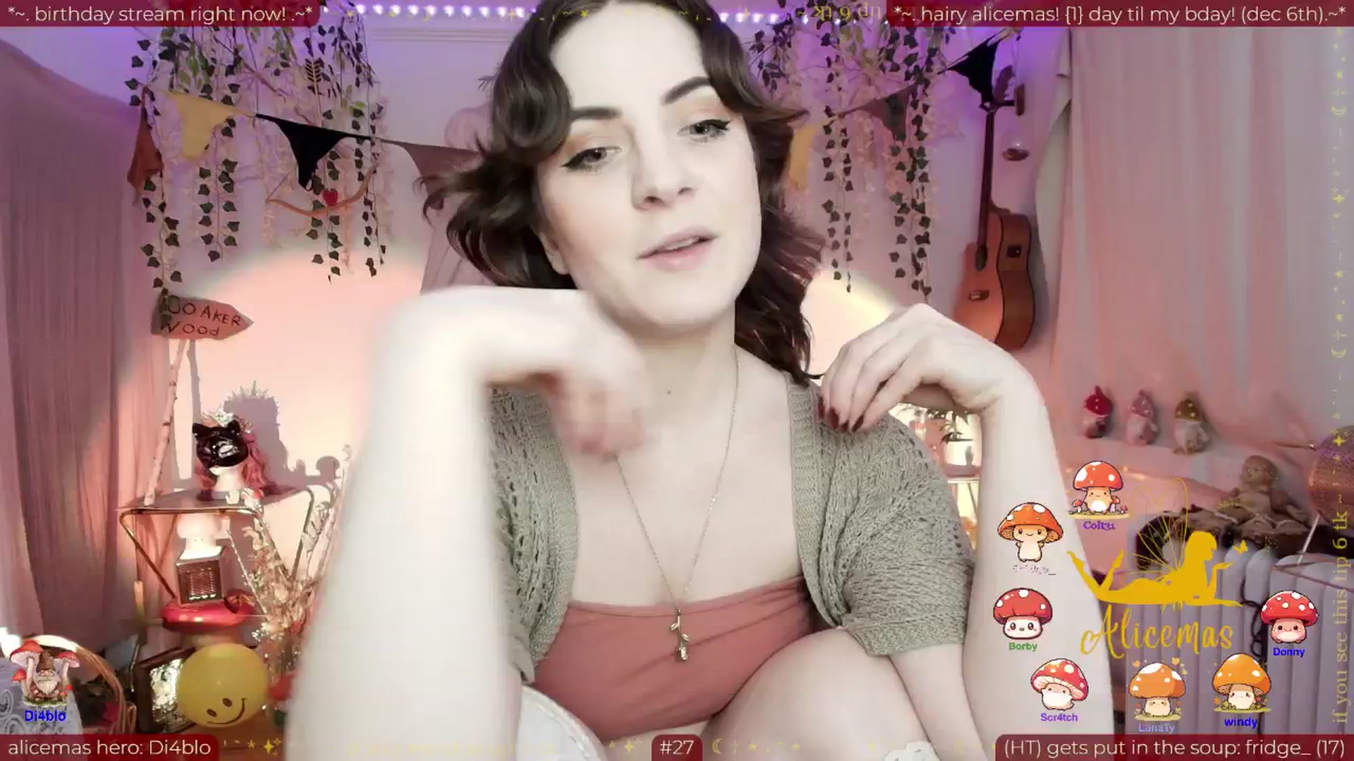 Gallery image thumbnail from aliceisonfire's myfreecams stream on, 12/09/2025, 06:31 image 1 of 20