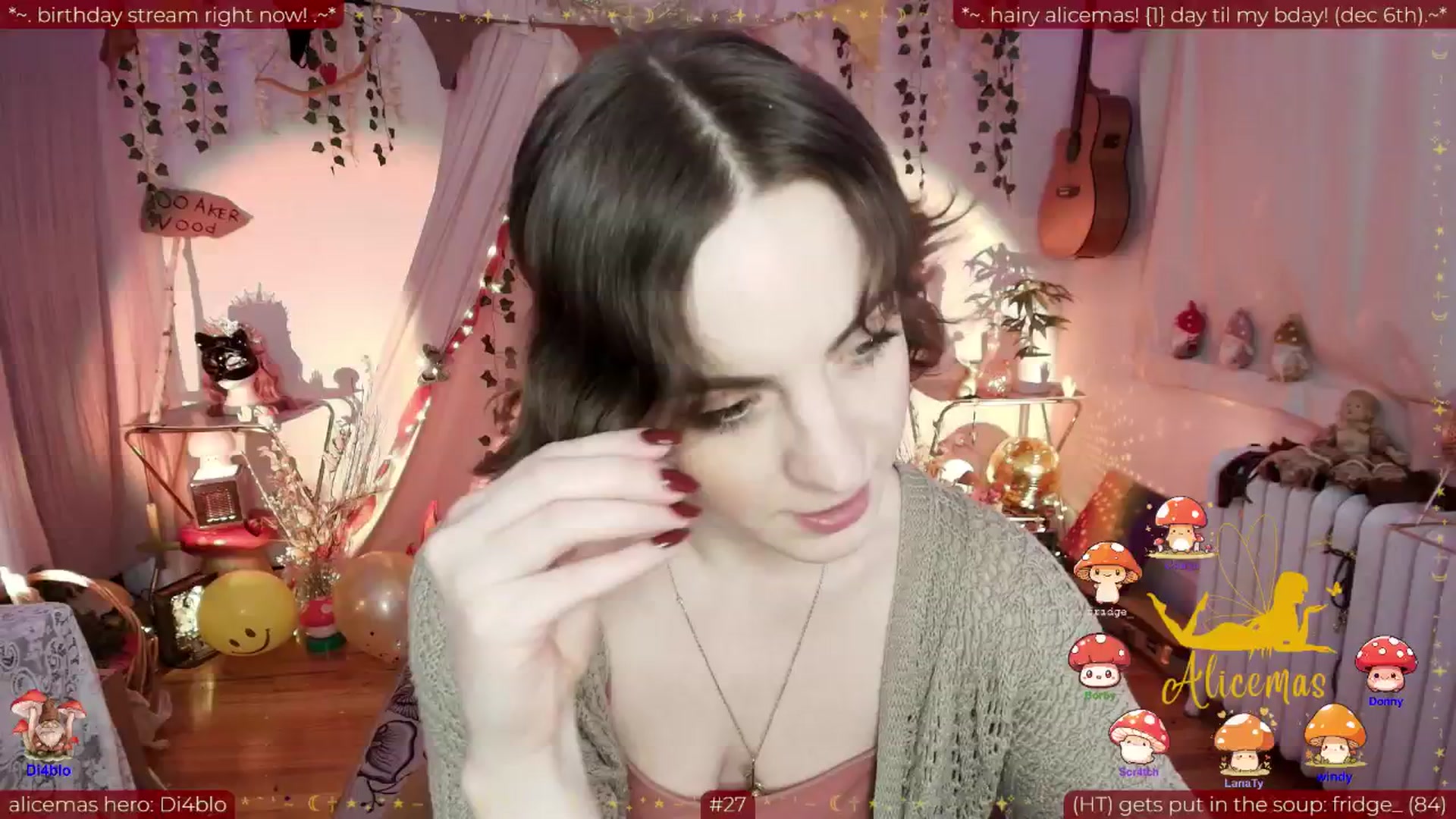 Gallery image thumbnail from aliceisonfire's myfreecams stream on, 12/09/2025, 12:13 image 1 of 20