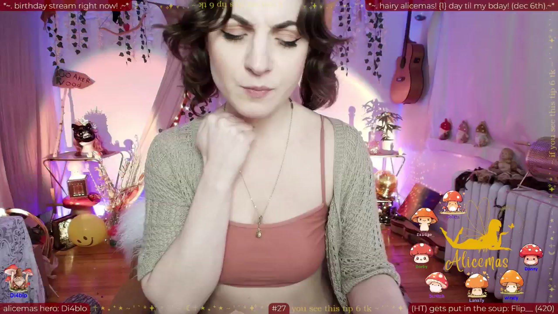 Gallery image thumbnail from aliceisonfire's myfreecams stream on, 12/09/2025, 12:13 image 9 of 20