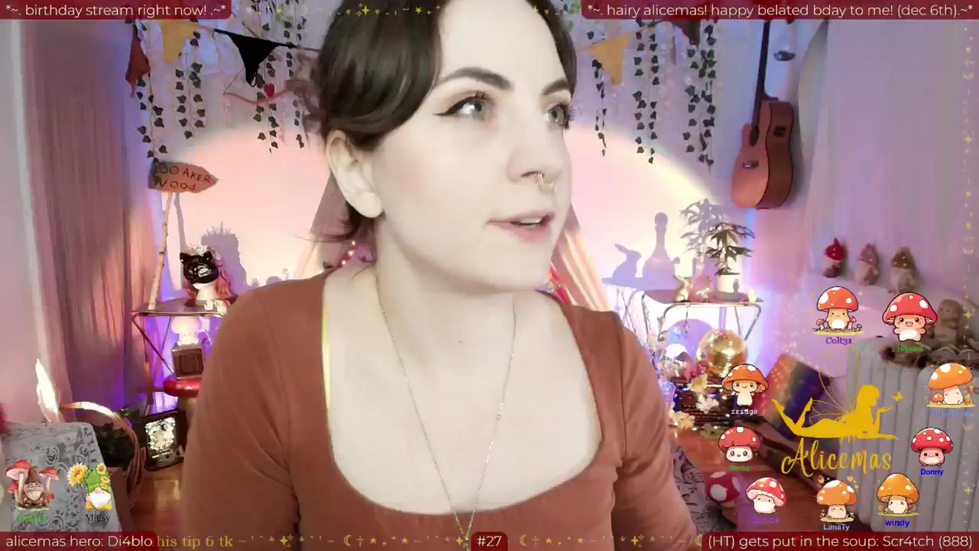 Gallery image thumbnail from aliceisonfire's myfreecams stream on, 12/10/2025, 10:31 image 9 of 20