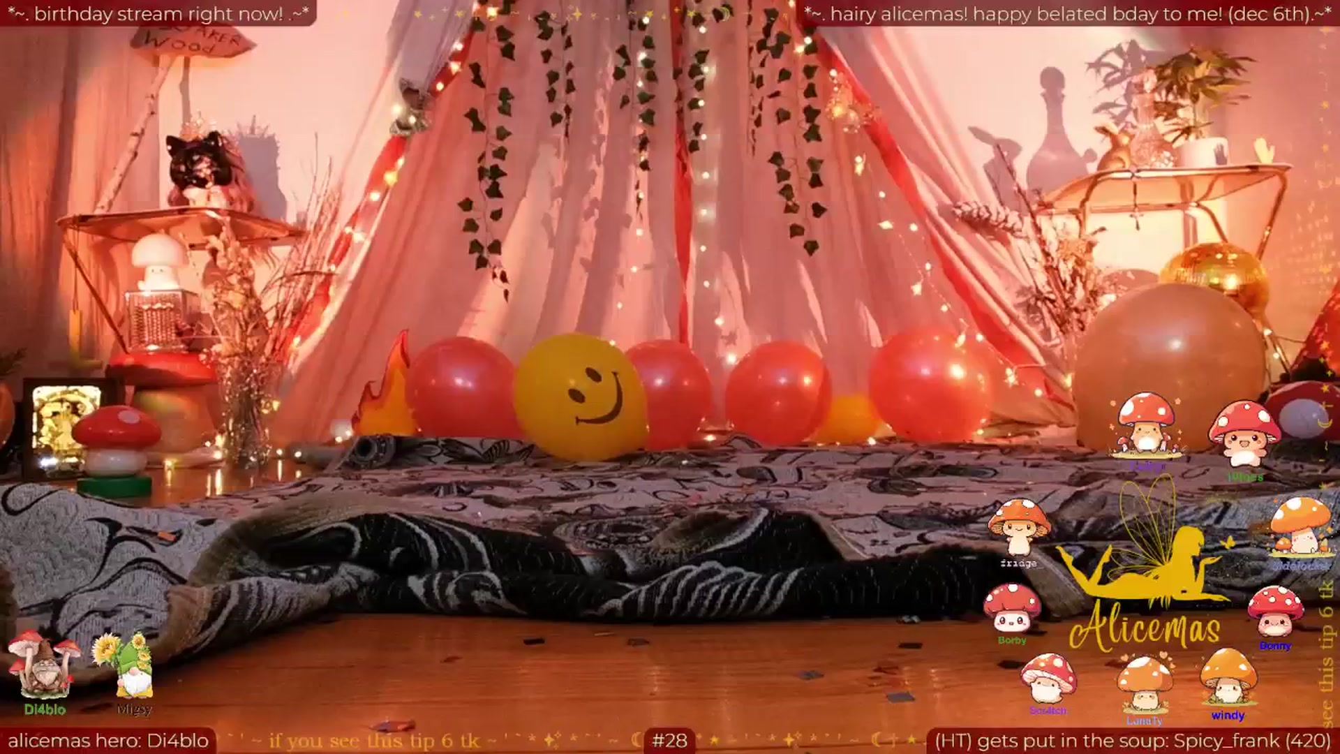 Gallery image thumbnail from aliceisonfire's myfreecams stream on, 12/10/2025, 10:31 image 5 of 20
