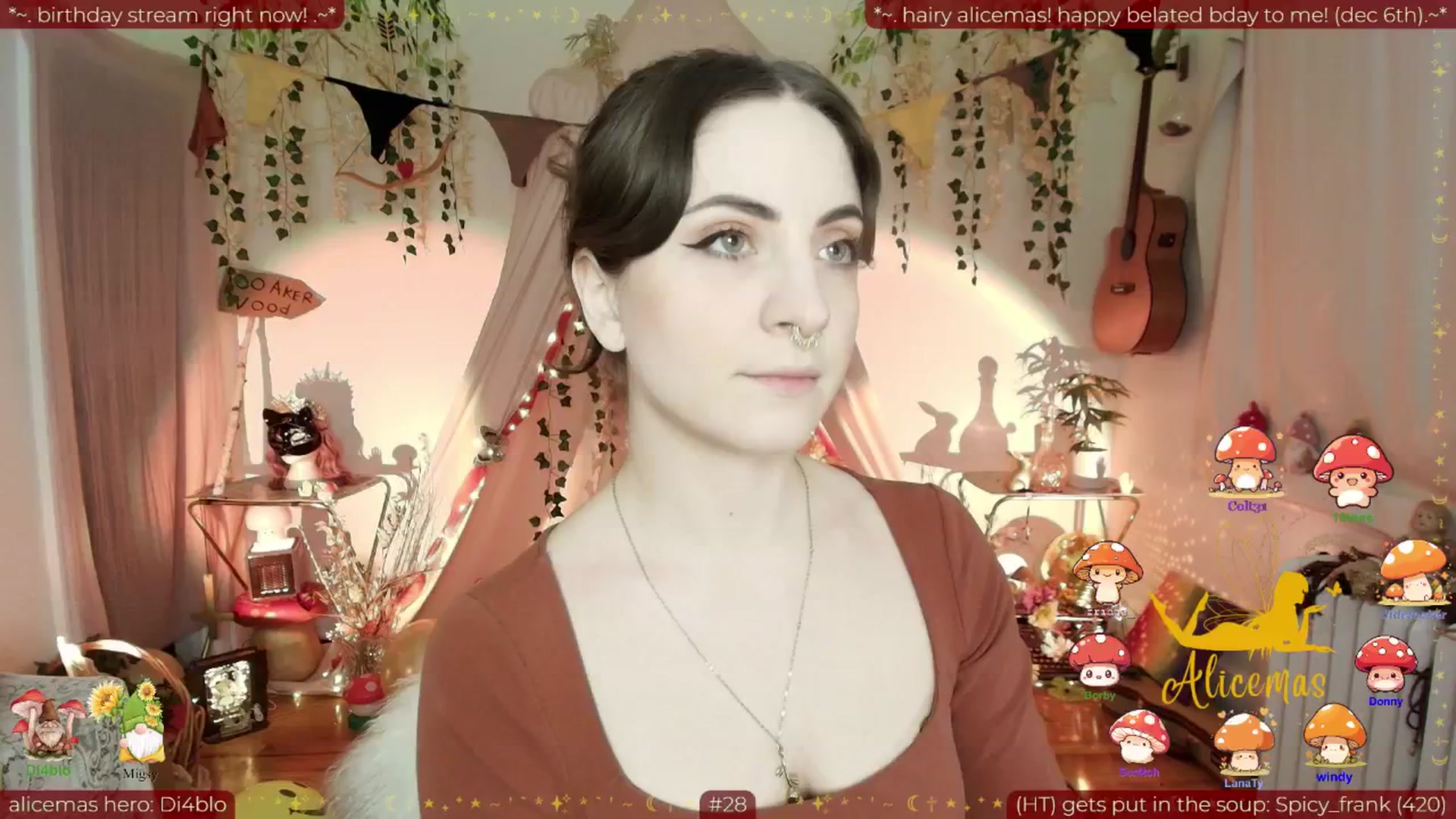 Gallery image thumbnail from aliceisonfire's myfreecams stream on, 12/10/2025, 10:31 image 2 of 20