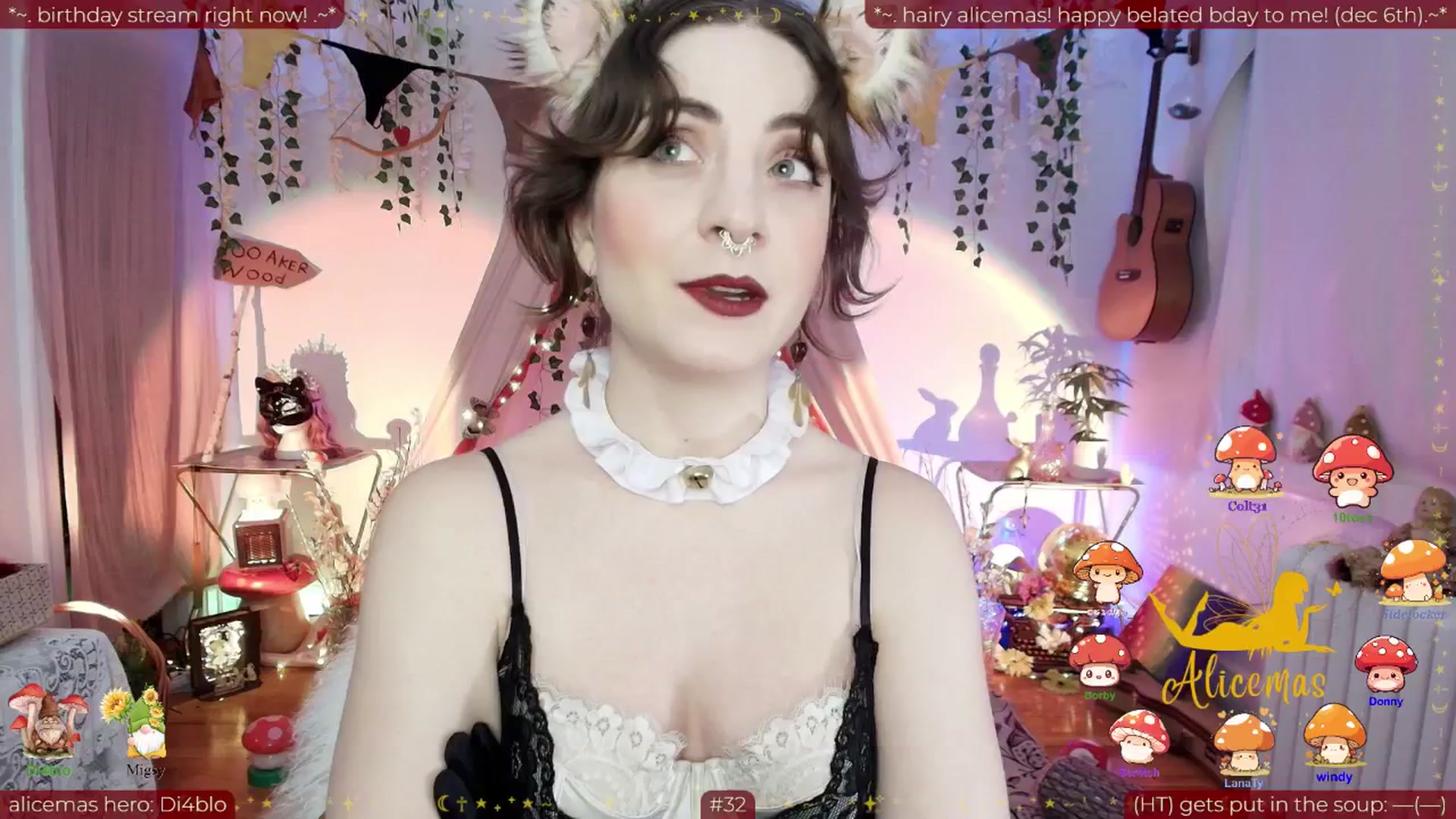 Gallery image thumbnail from aliceisonfire's myfreecams stream on, 12/12/2025, 10:50 image 1 of 20