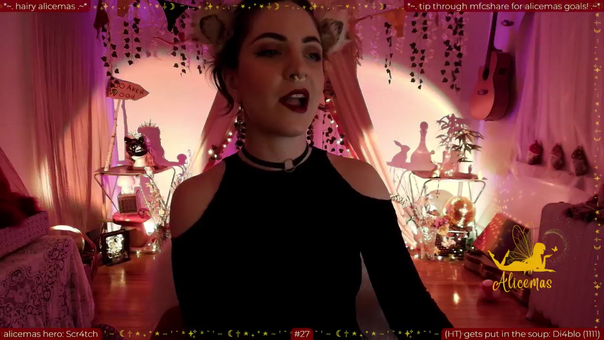 Gallery image thumbnail from aliceisonfire's myfreecams stream on, 12/14/2025, 12:51 image 1 of 20