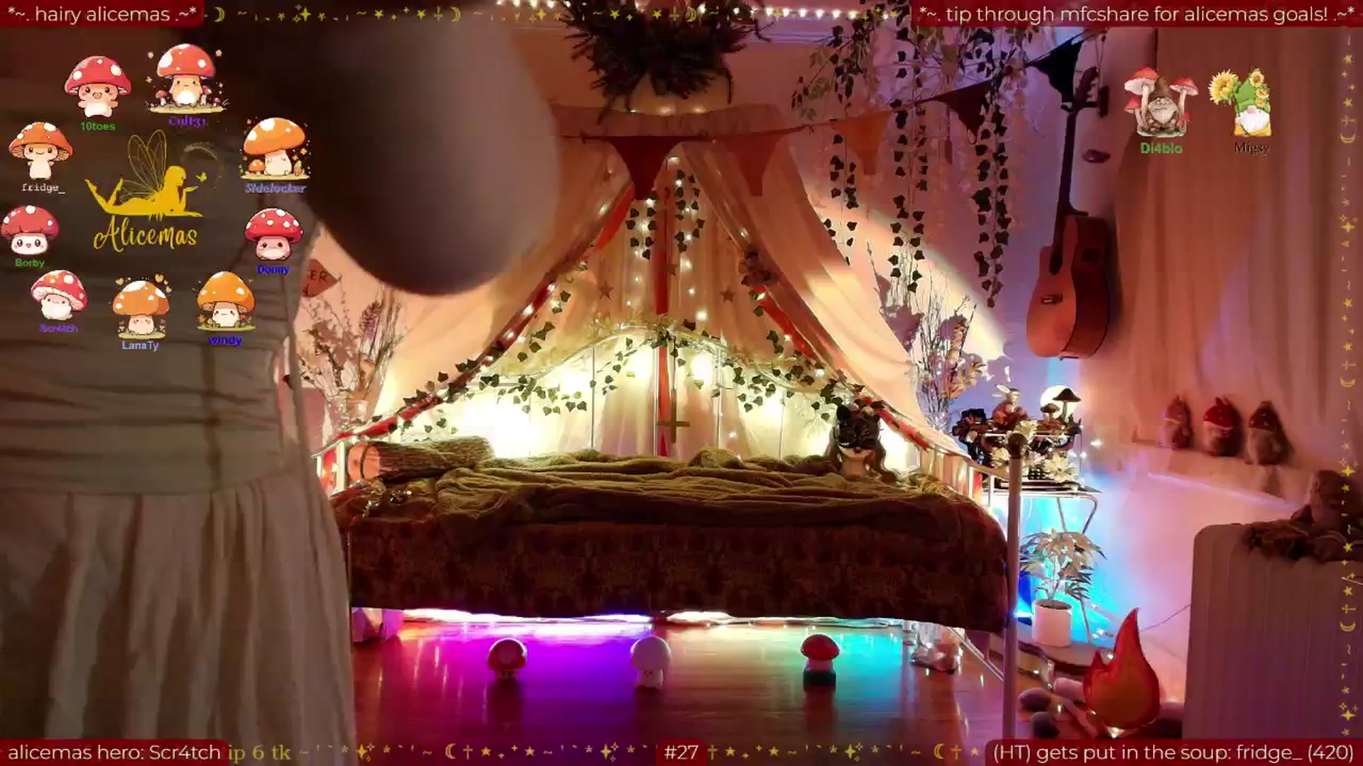 Gallery image thumbnail from aliceisonfire's myfreecams stream on, 12/15/2025, 11:10 image 1 of 20