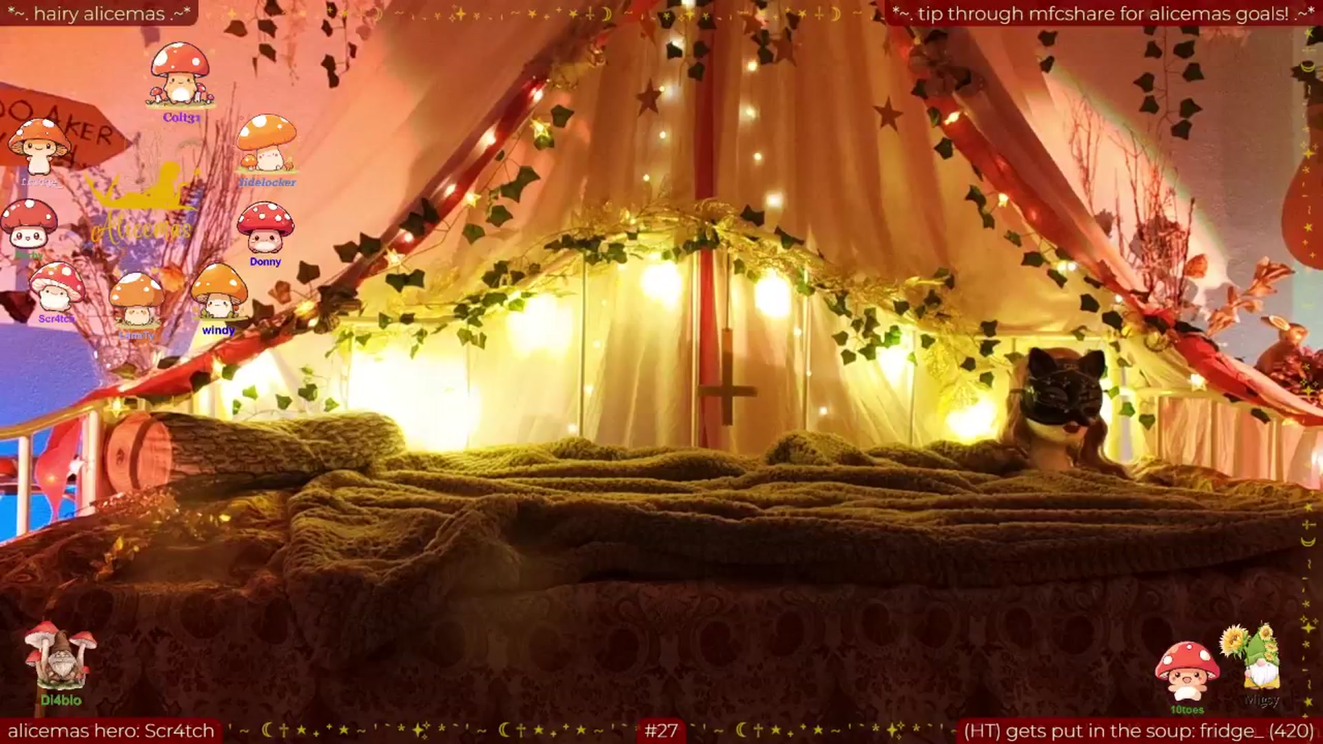 Gallery image thumbnail from aliceisonfire's myfreecams stream on, 12/15/2025, 11:10 image 3 of 20