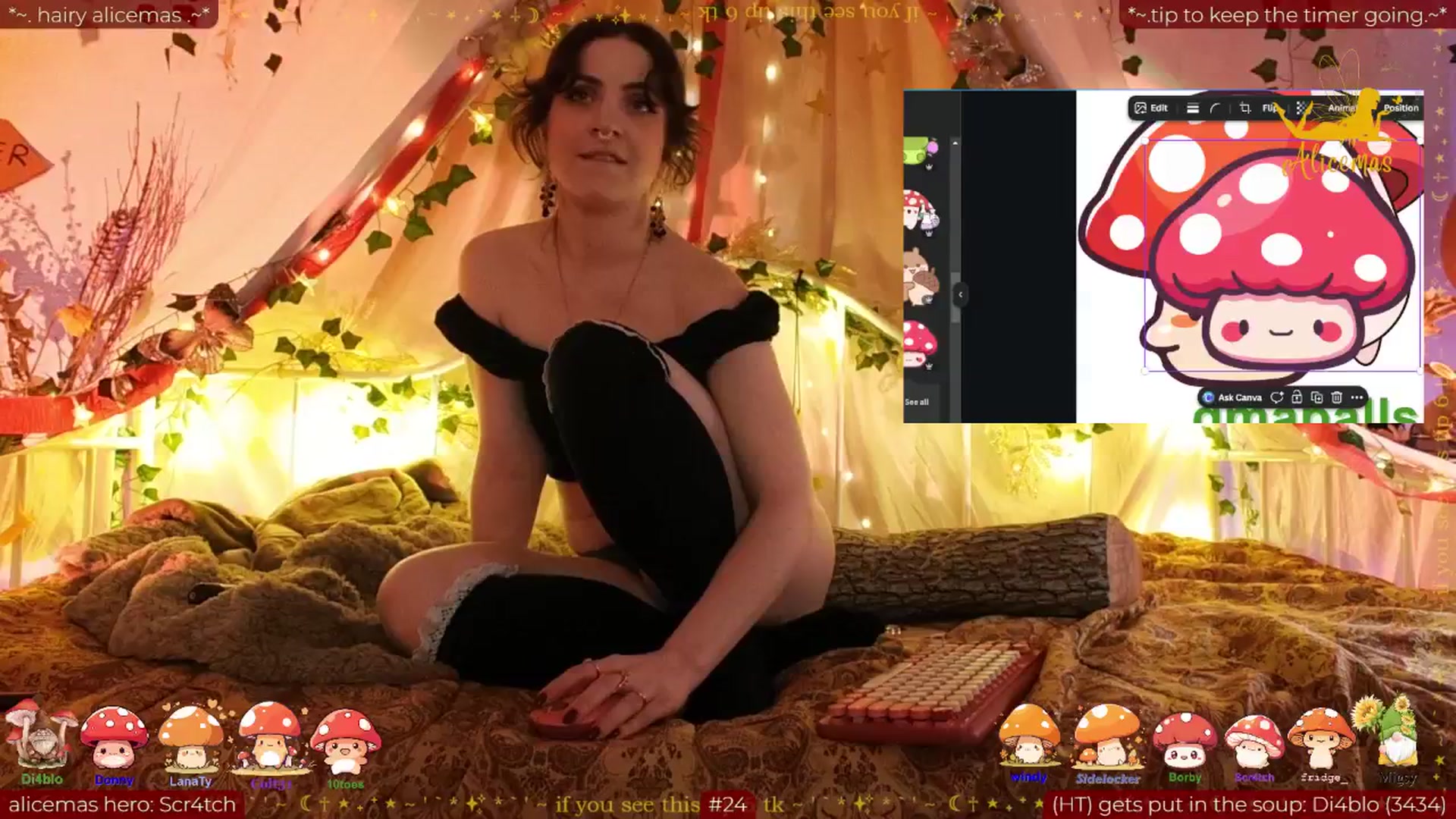Gallery image thumbnail from aliceisonfire's myfreecams stream on, 12/16/2025, 11:49 image 17 of 20