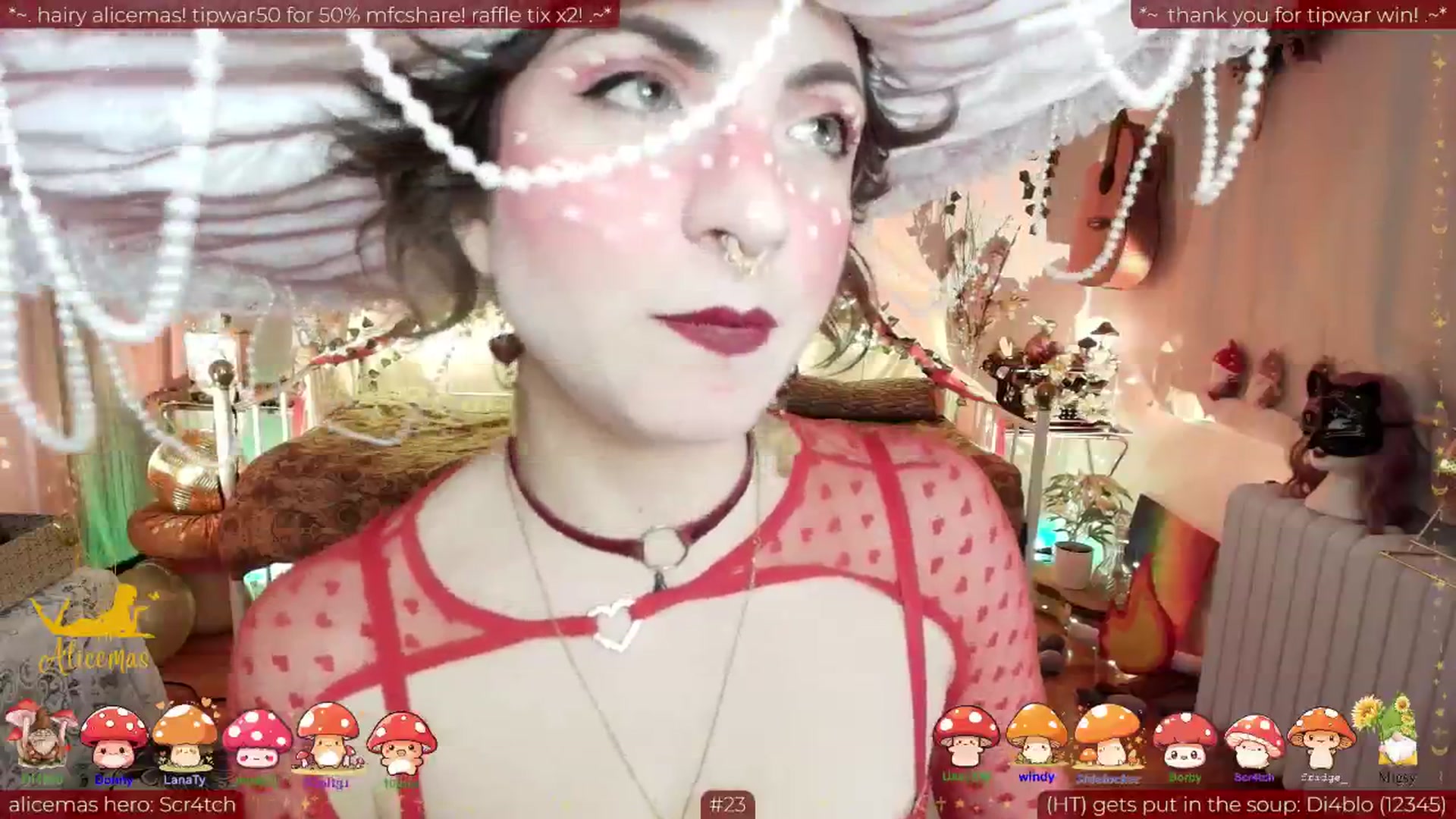 Gallery image thumbnail from aliceisonfire's myfreecams stream on, 12/22/2025, 06:30 image 20 of 20