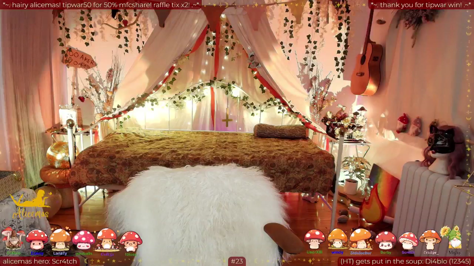 Gallery image thumbnail from aliceisonfire's myfreecams stream on, 12/22/2025, 06:30 image 19 of 20
