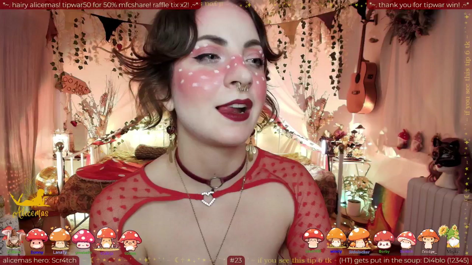 Gallery image thumbnail from aliceisonfire's myfreecams stream on, 12/22/2025, 09:40 image 5 of 20