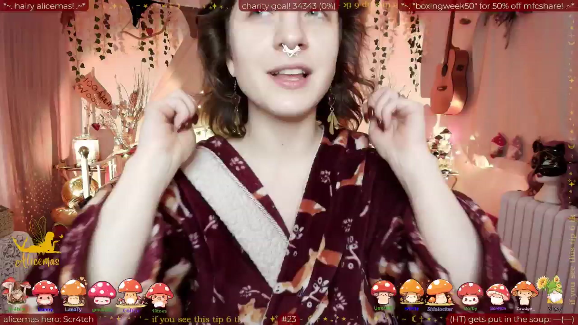 Gallery image thumbnail from aliceisonfire's myfreecams stream on, 12/30/2025, 06:05 image 4 of 20