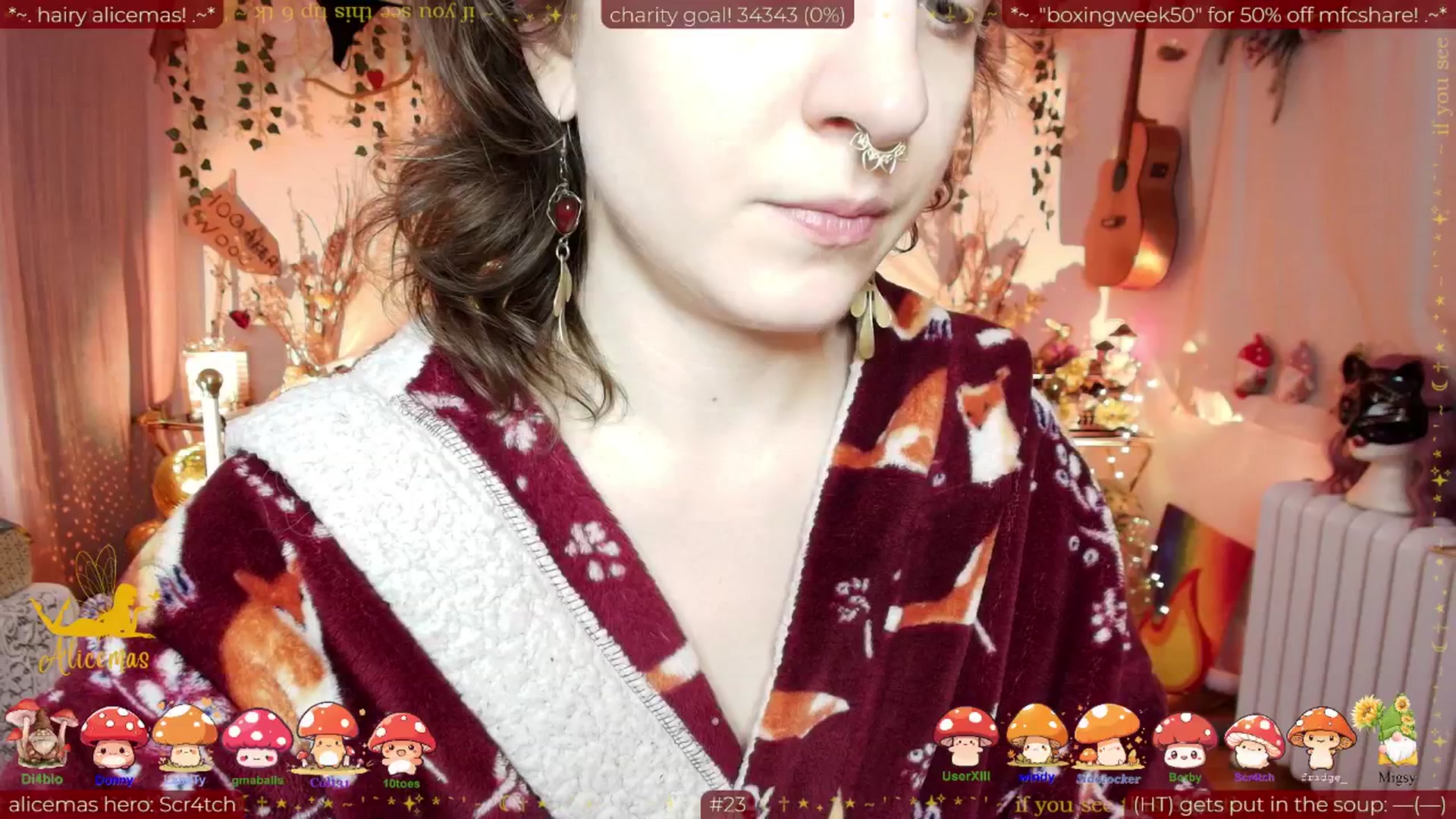 Gallery image thumbnail from aliceisonfire's myfreecams stream on, 12/30/2025, 06:05 image 2 of 20