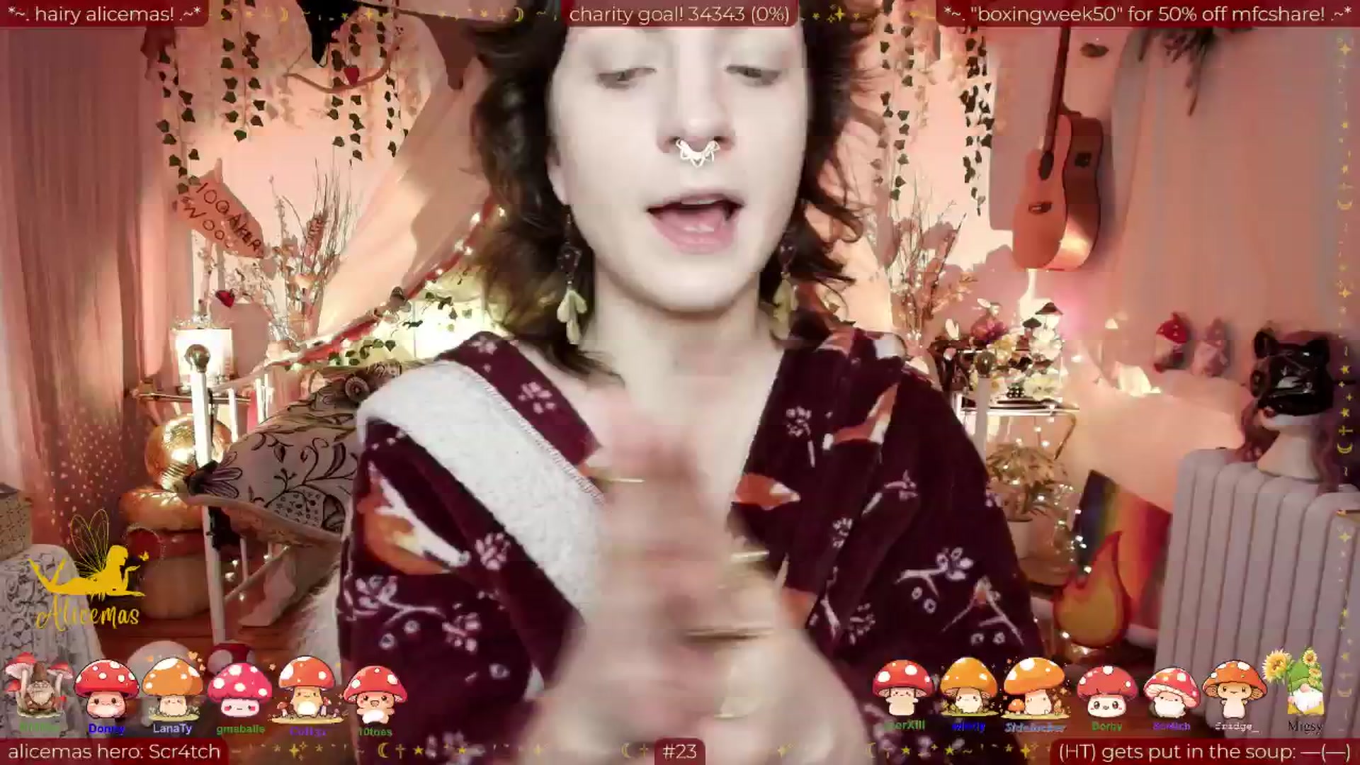 Gallery image thumbnail from aliceisonfire's myfreecams stream on, 12/30/2025, 06:05 image 6 of 20