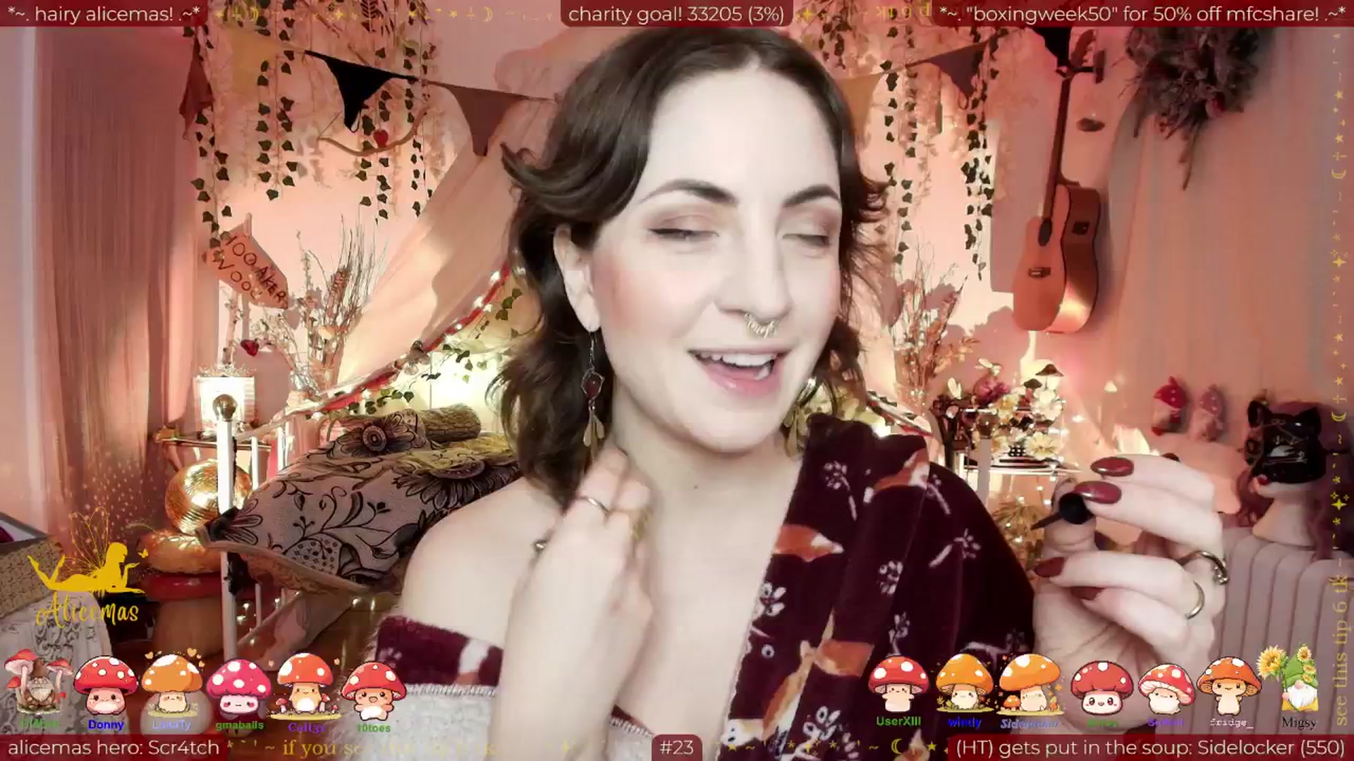 Gallery image thumbnail from aliceisonfire's myfreecams stream on, 12/30/2025, 06:05 image 15 of 20