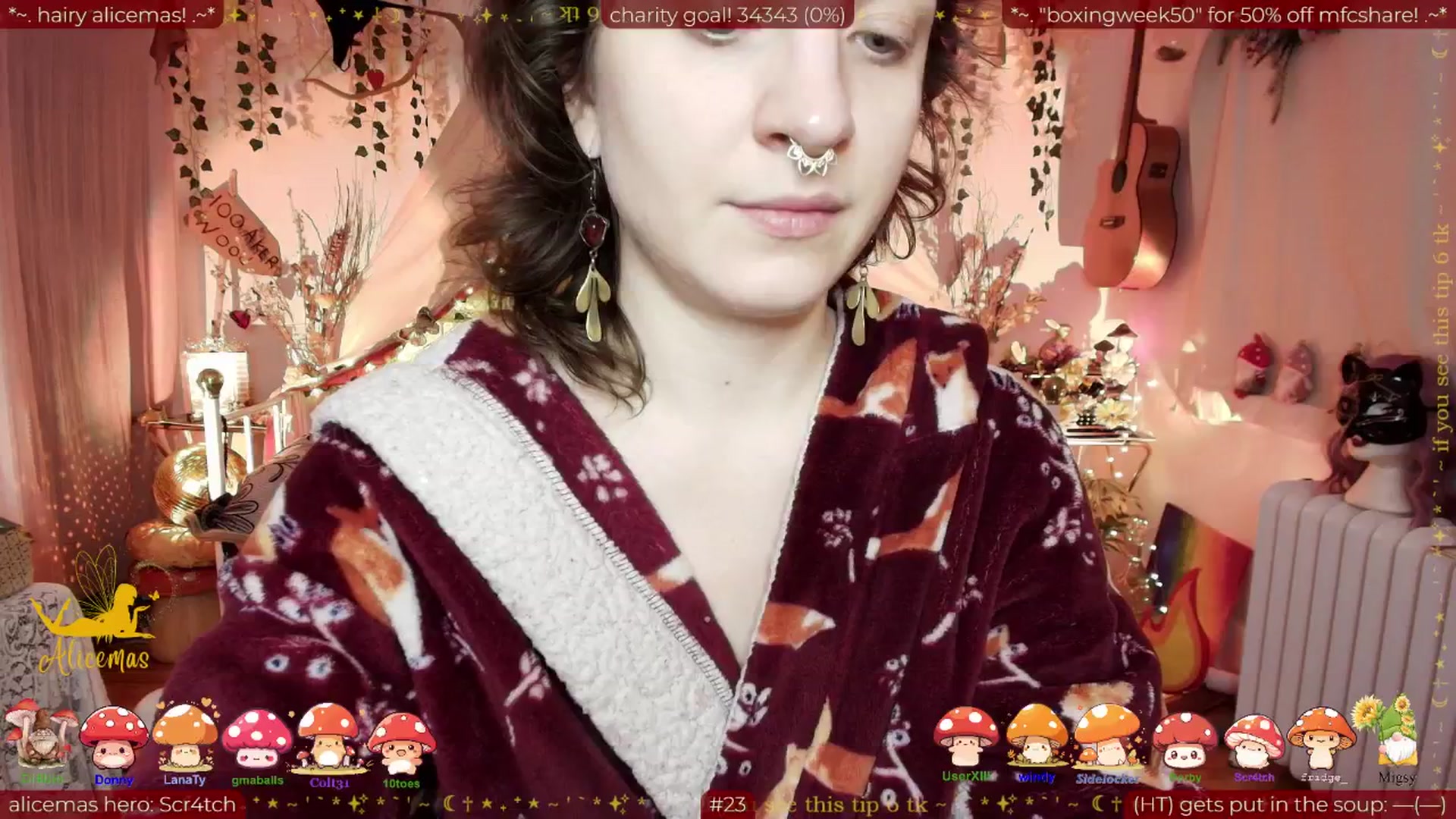 Gallery image thumbnail from aliceisonfire's myfreecams stream on, 12/30/2025, 06:05 image 3 of 20