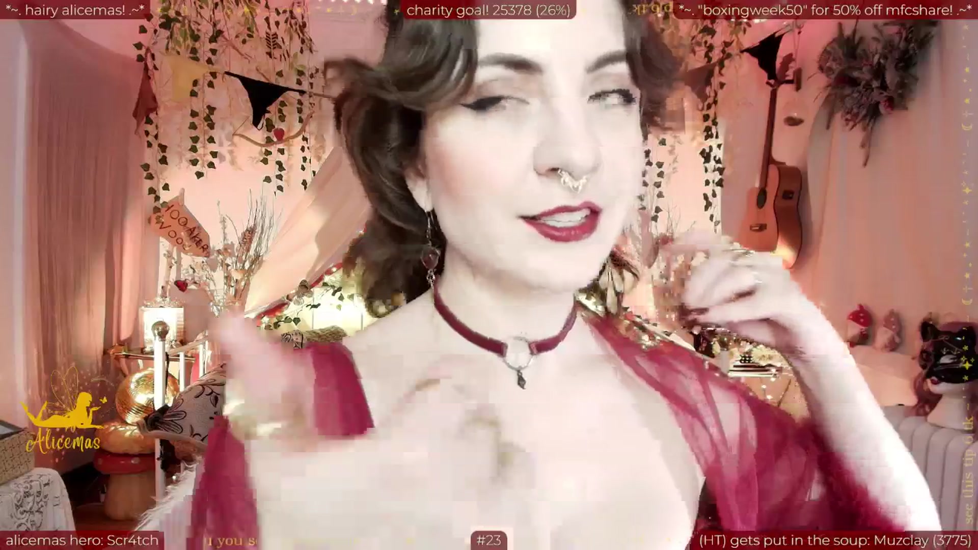 Gallery image thumbnail from aliceisonfire's myfreecams stream on, 12/30/2025, 09:27 image 9 of 20