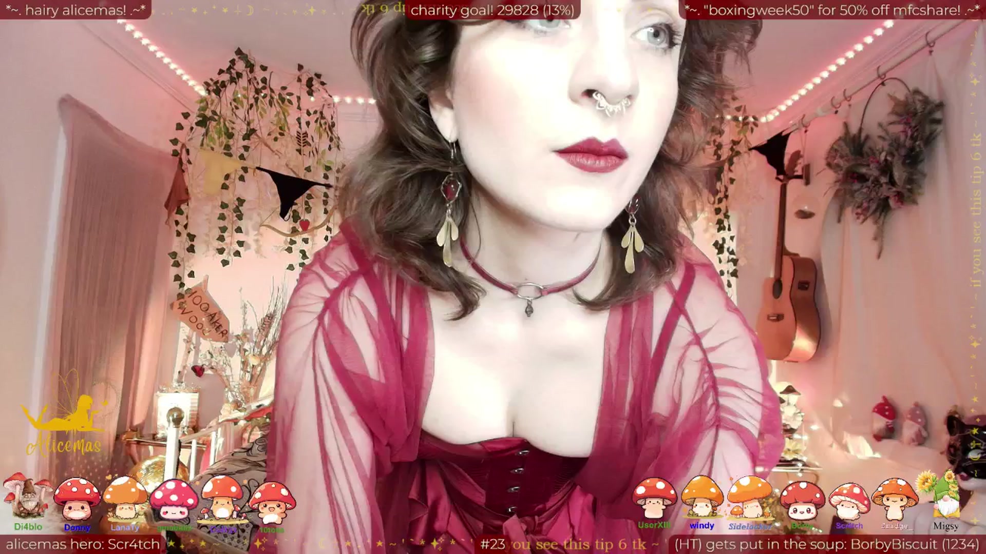 Gallery image thumbnail from aliceisonfire's myfreecams stream on, 12/30/2025, 09:27 image 6 of 20