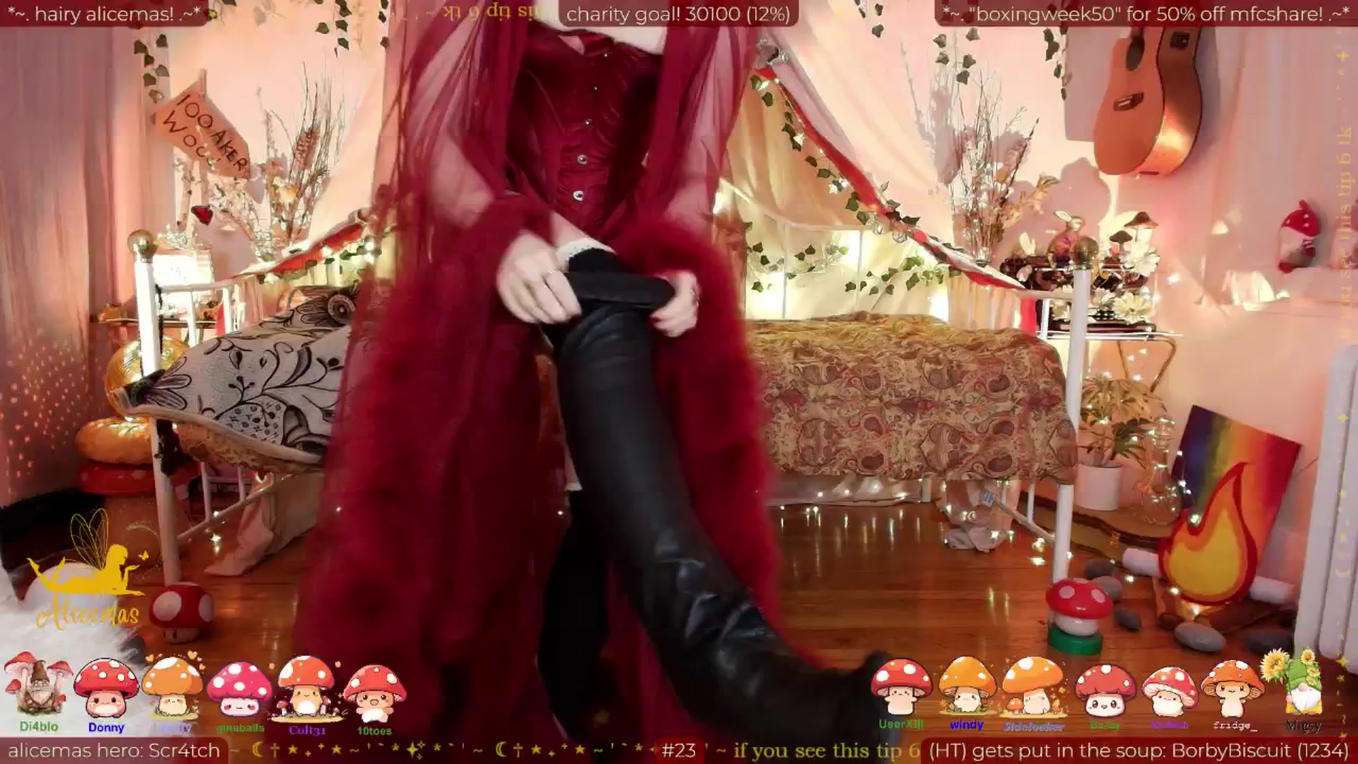 Gallery image thumbnail from aliceisonfire's myfreecams stream on, 12/30/2025, 09:27 image 5 of 20