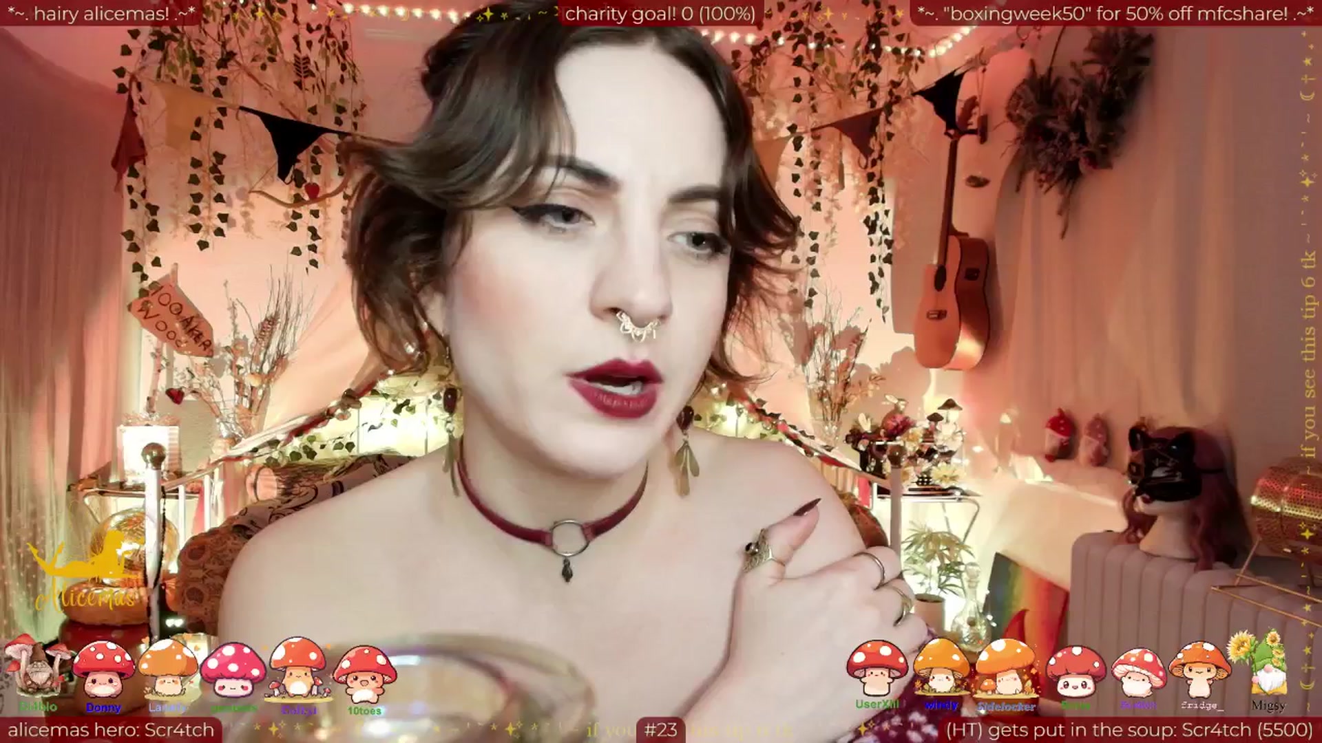 Gallery image thumbnail from aliceisonfire's myfreecams stream on, 12/30/2025, 15:35 image 1 of 20