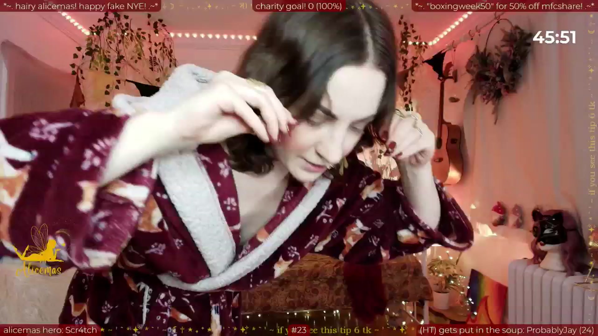 Gallery image thumbnail from aliceisonfire's myfreecams stream on, 12/31/2025, 08:05 image 1 of 20